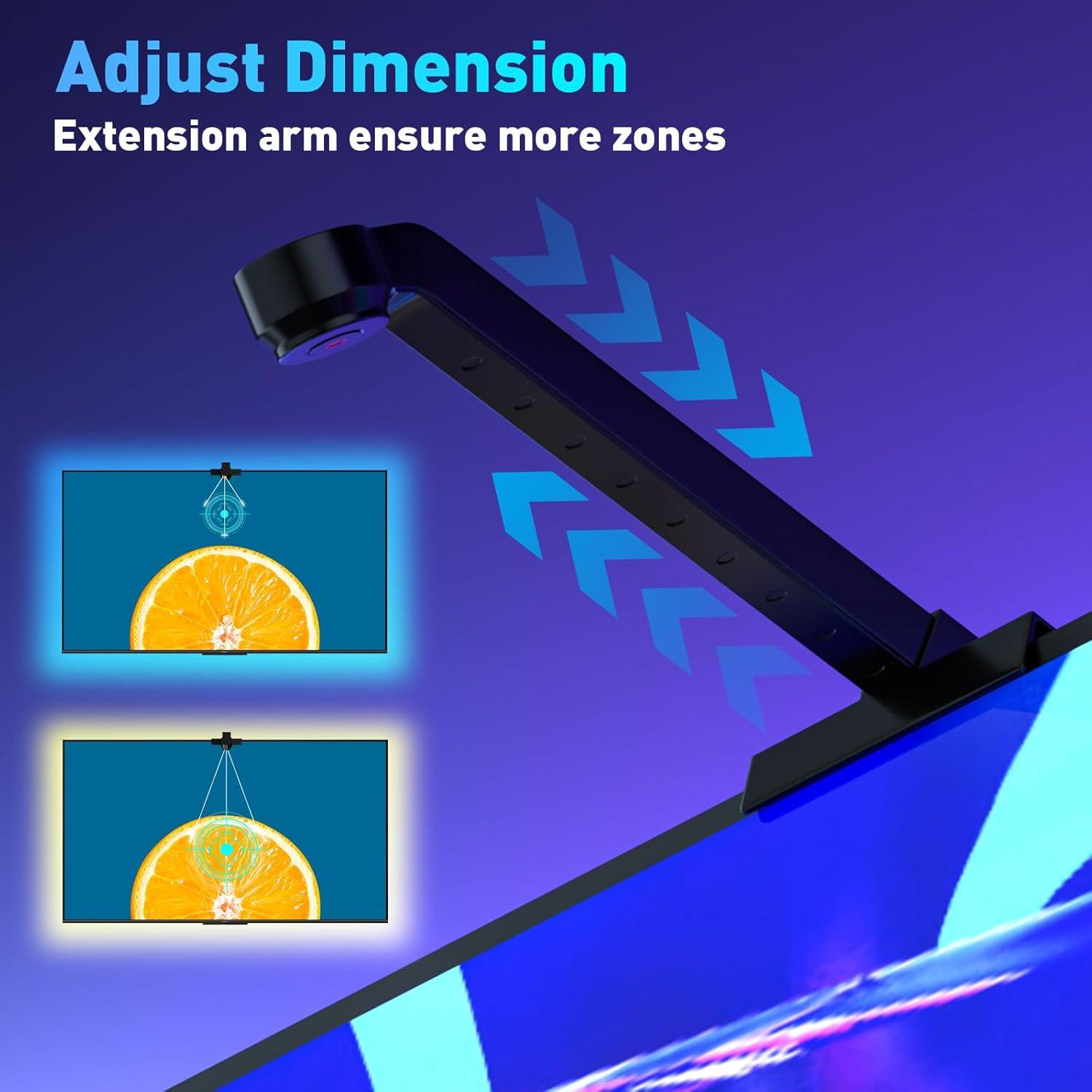 Tiras de Luz LED RGB MIHEAL 3.8M para TV 32-60"