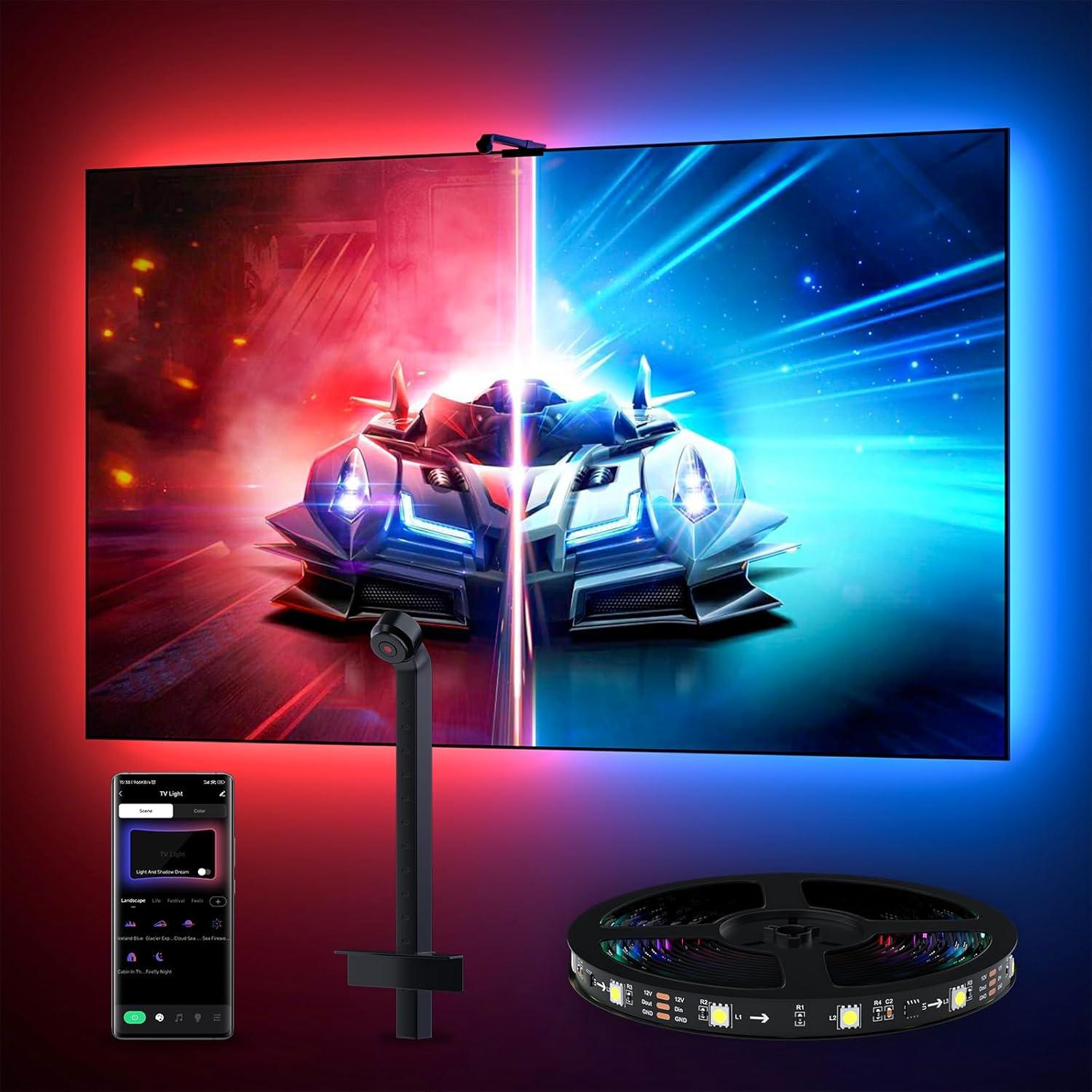 Tiras de Luz LED RGB MIHEAL 3.8M para TV 32-60"