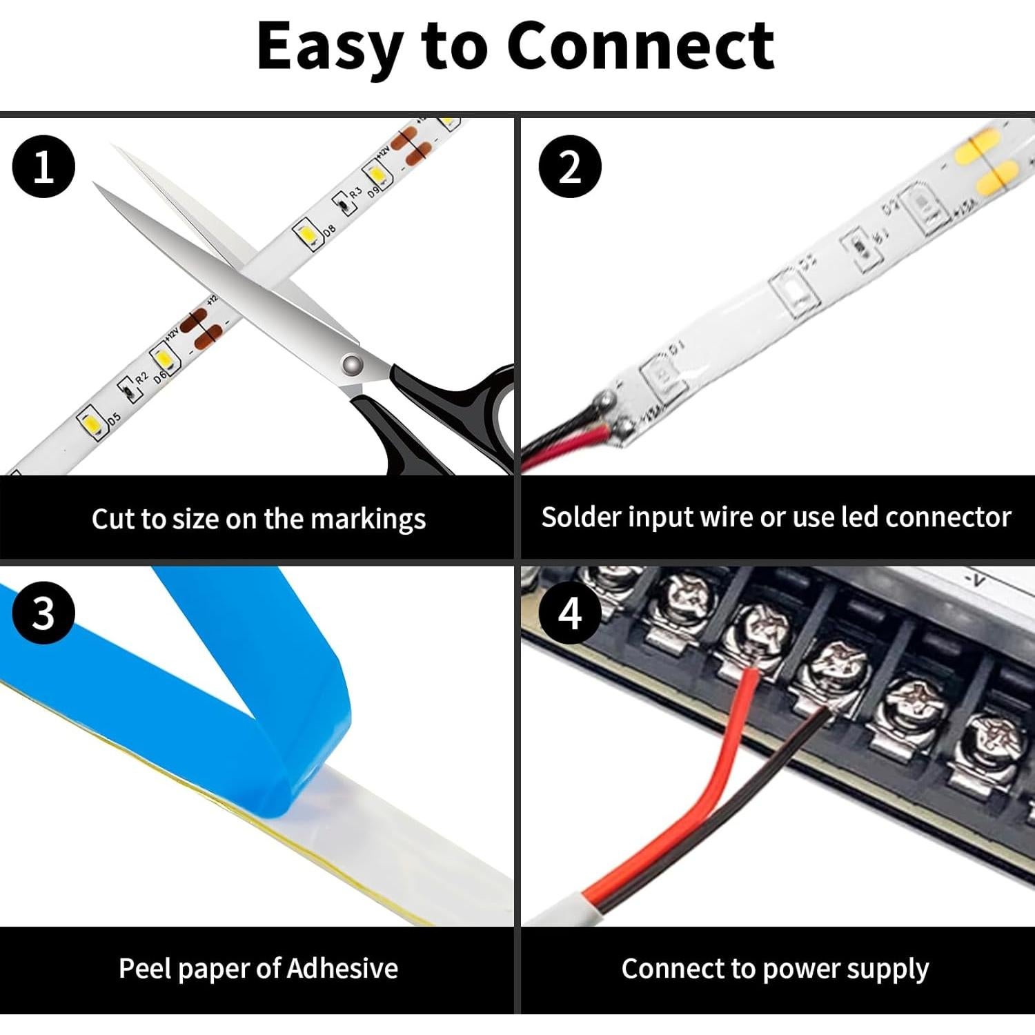 Tira LED Rosa 5m iNextStation 300 LEDs Flexible 12V