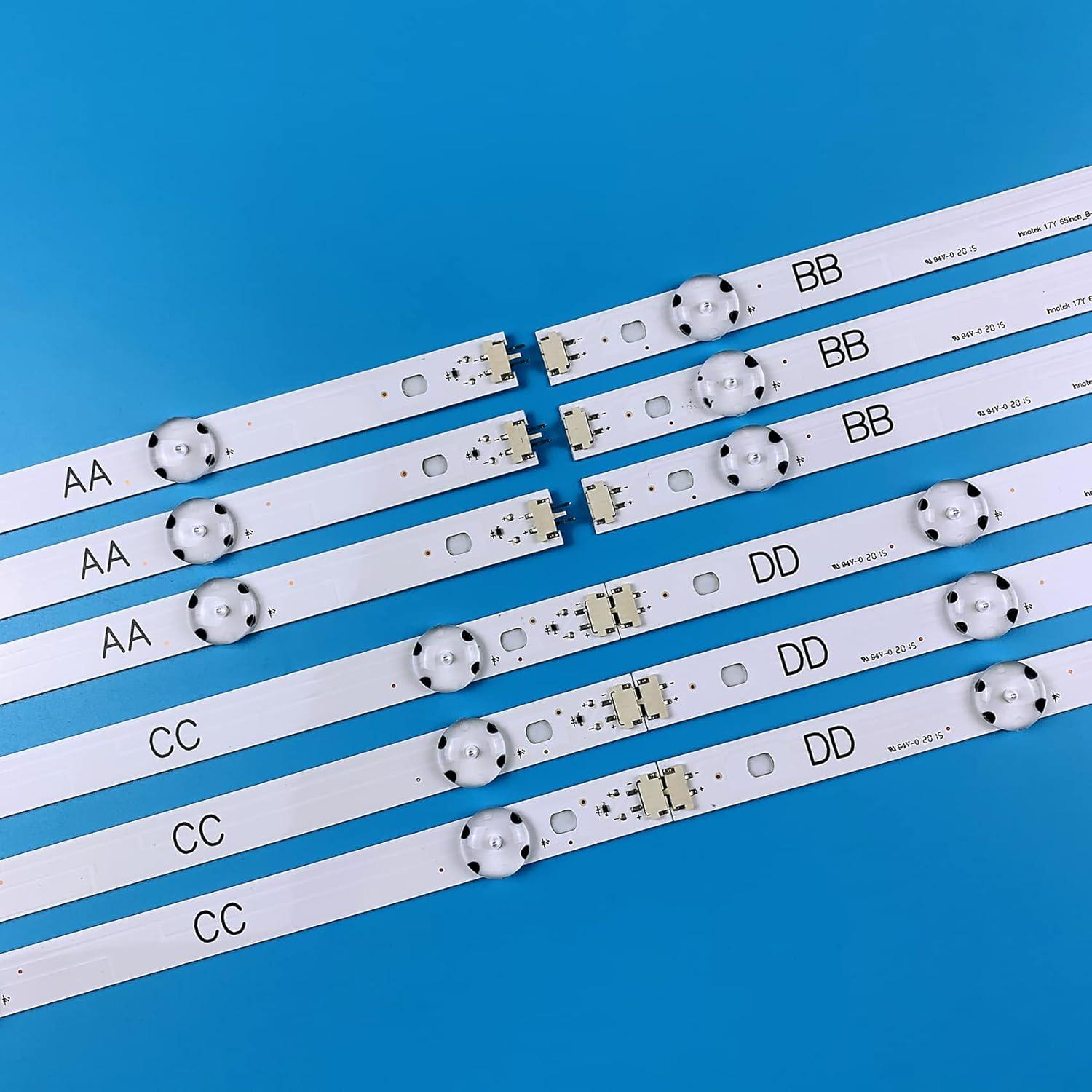 Tiras de Retroiluminación LED PANMILED 12 Piezas para TV LG 165 cm