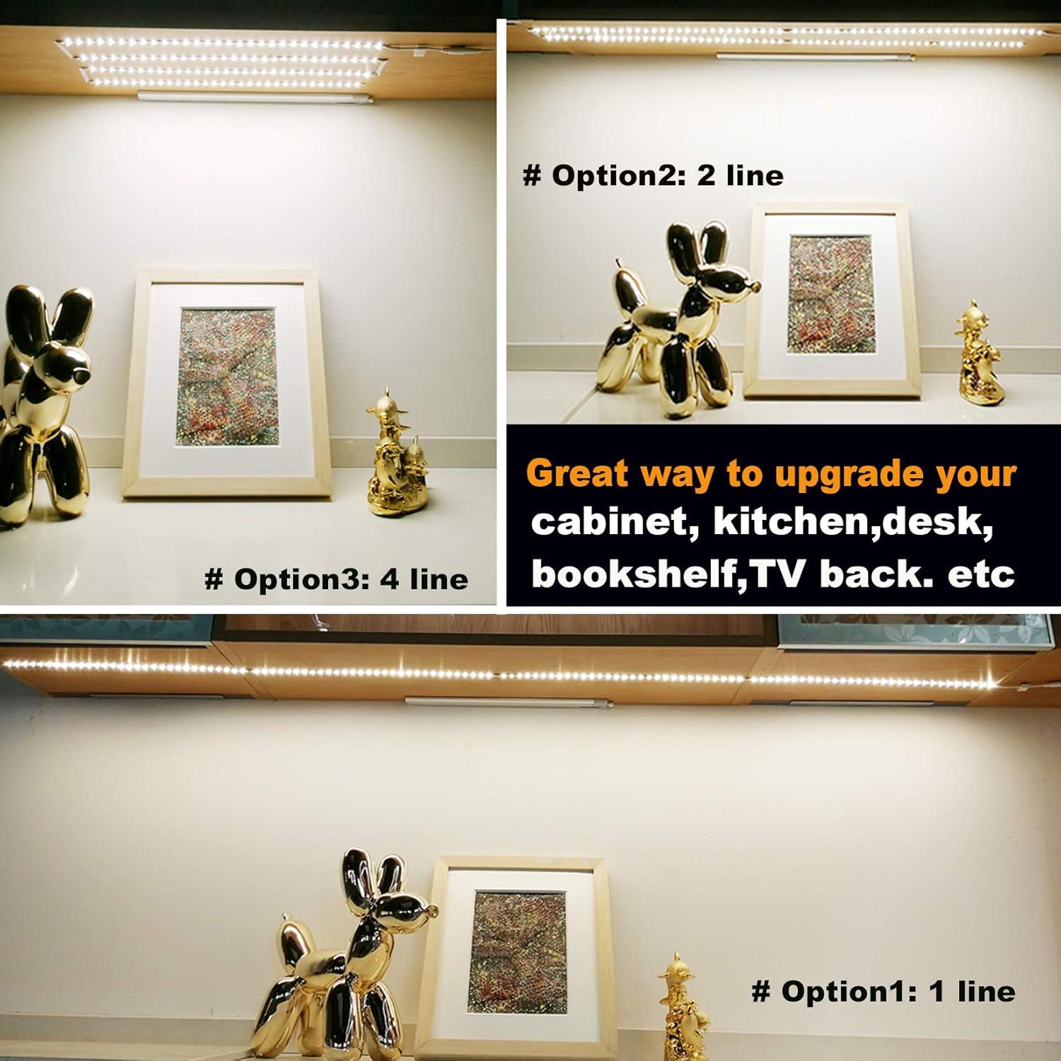 Kit de Iluminación Bajo Gabinete WOBANE 2m LED 1200lm 2700K