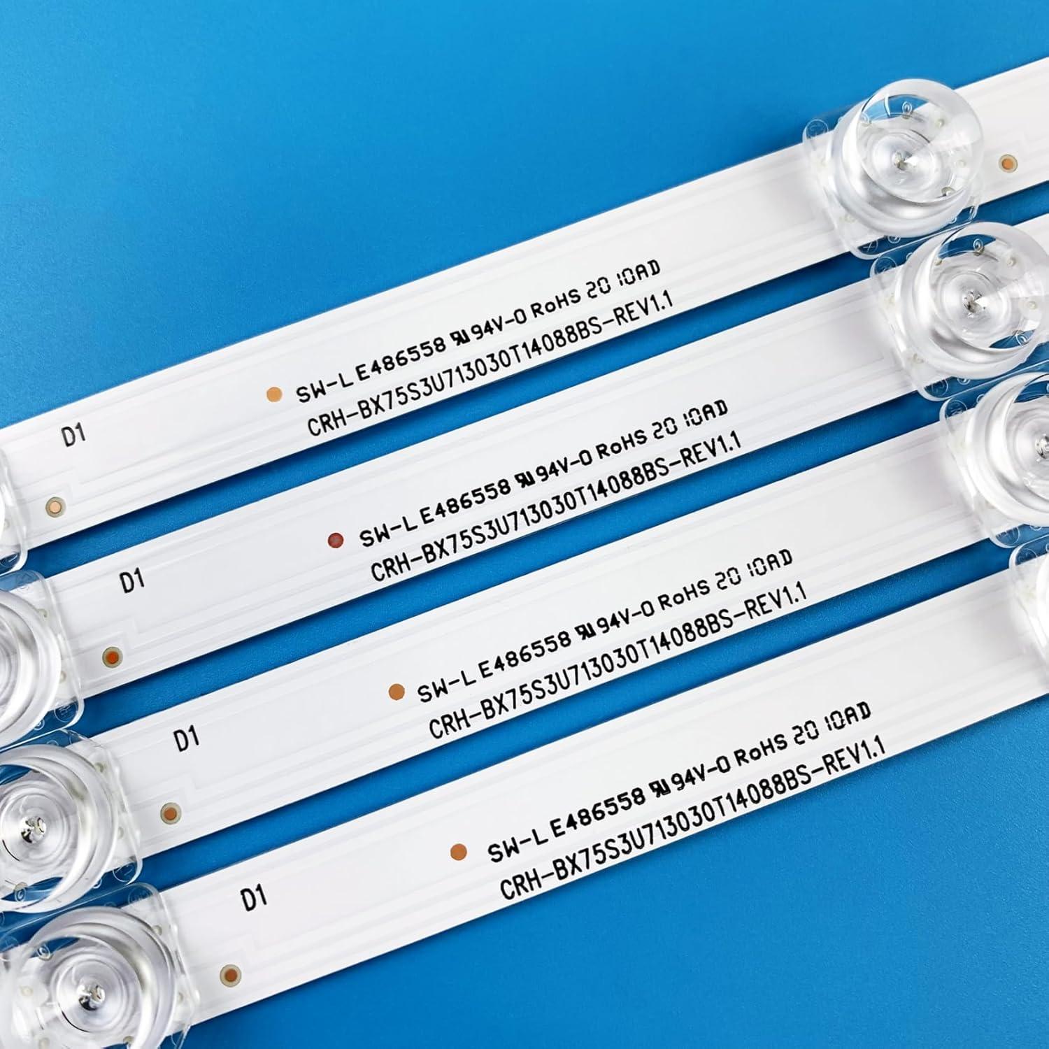 Tiras de Retroiluminación LED PANMILED 14 Piezas 72.7 cm TV 75''