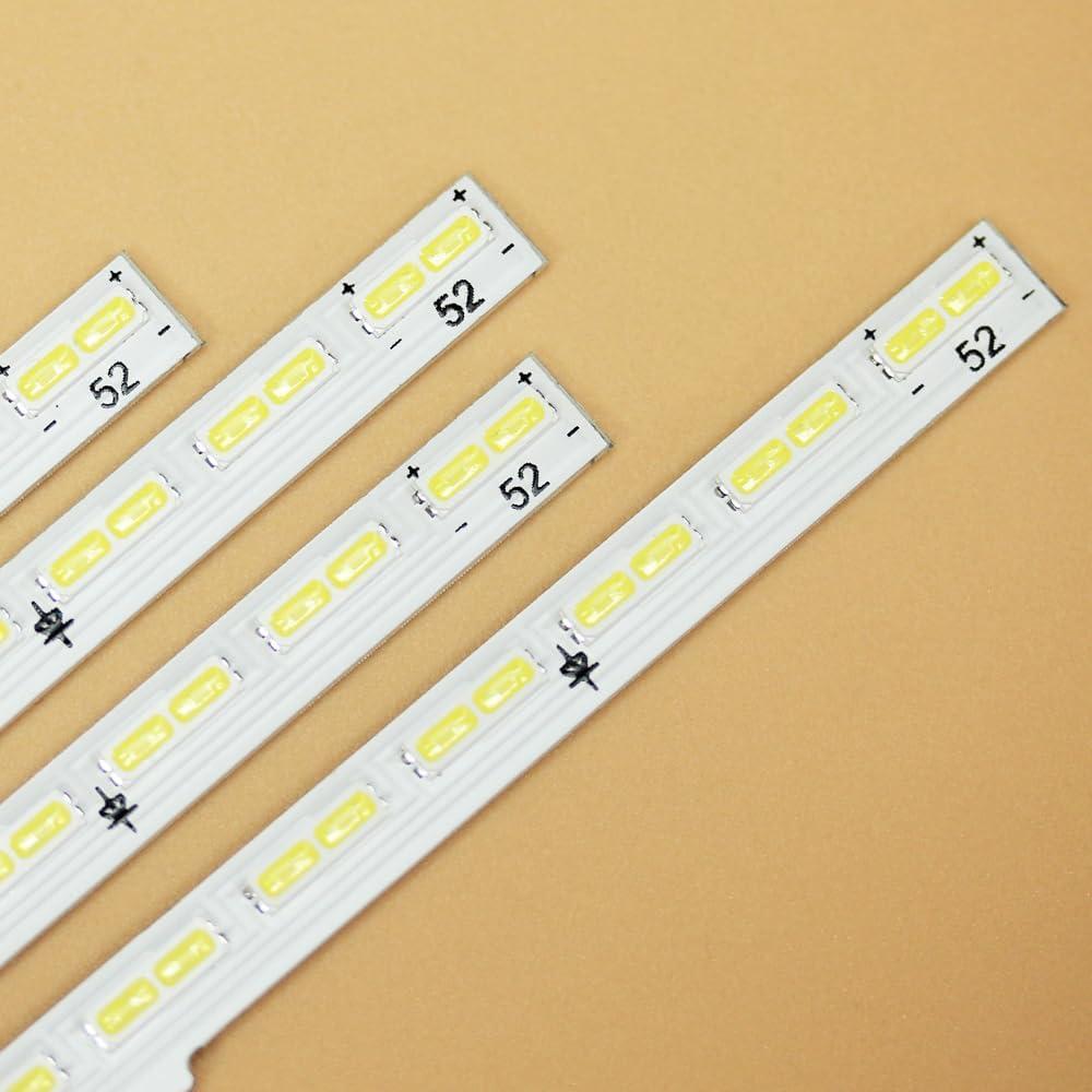 Tiras de Retroiluminación LED GuuYebe BN96-52592A 4 Piezas 465mm