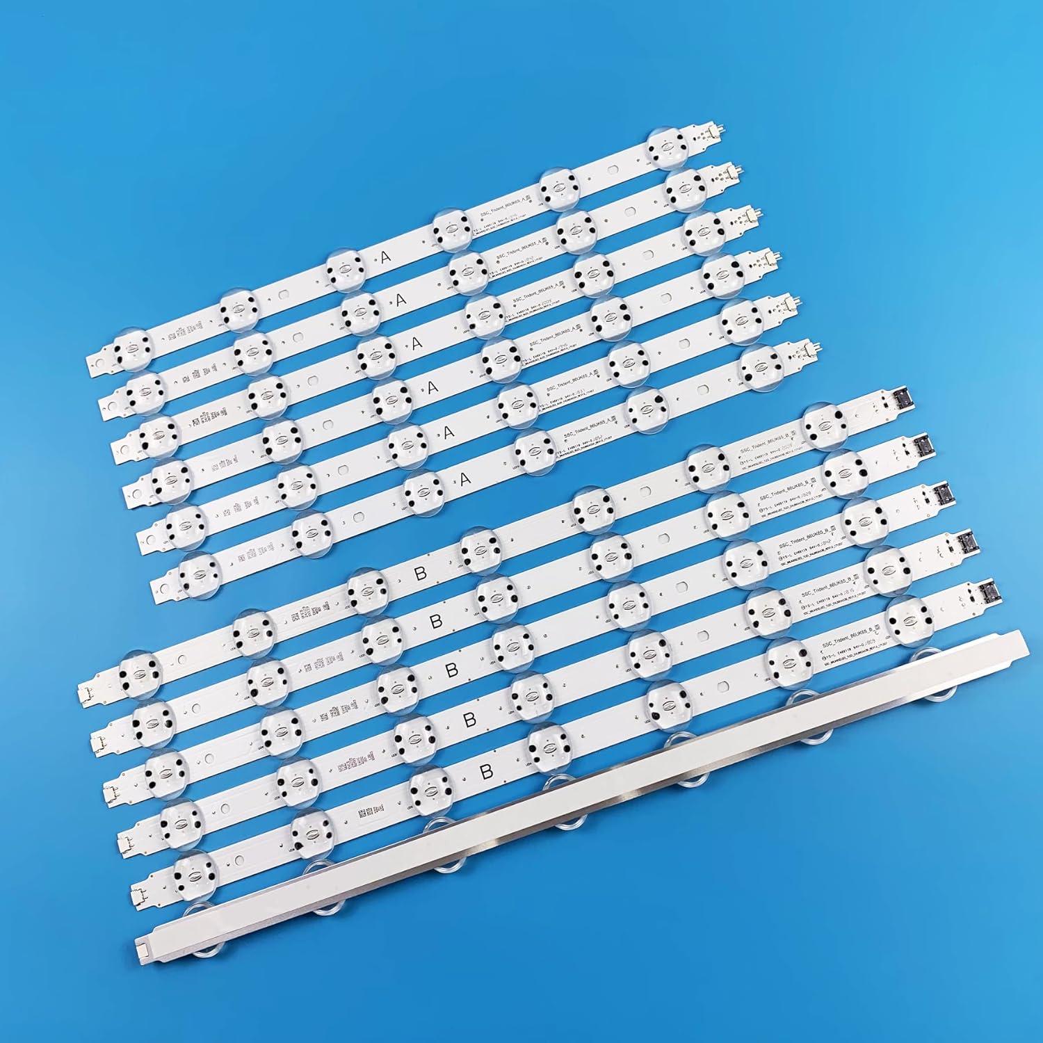 Tiras de Retroiluminación LED PANMILED 12 Piezas 96cm para TV LG