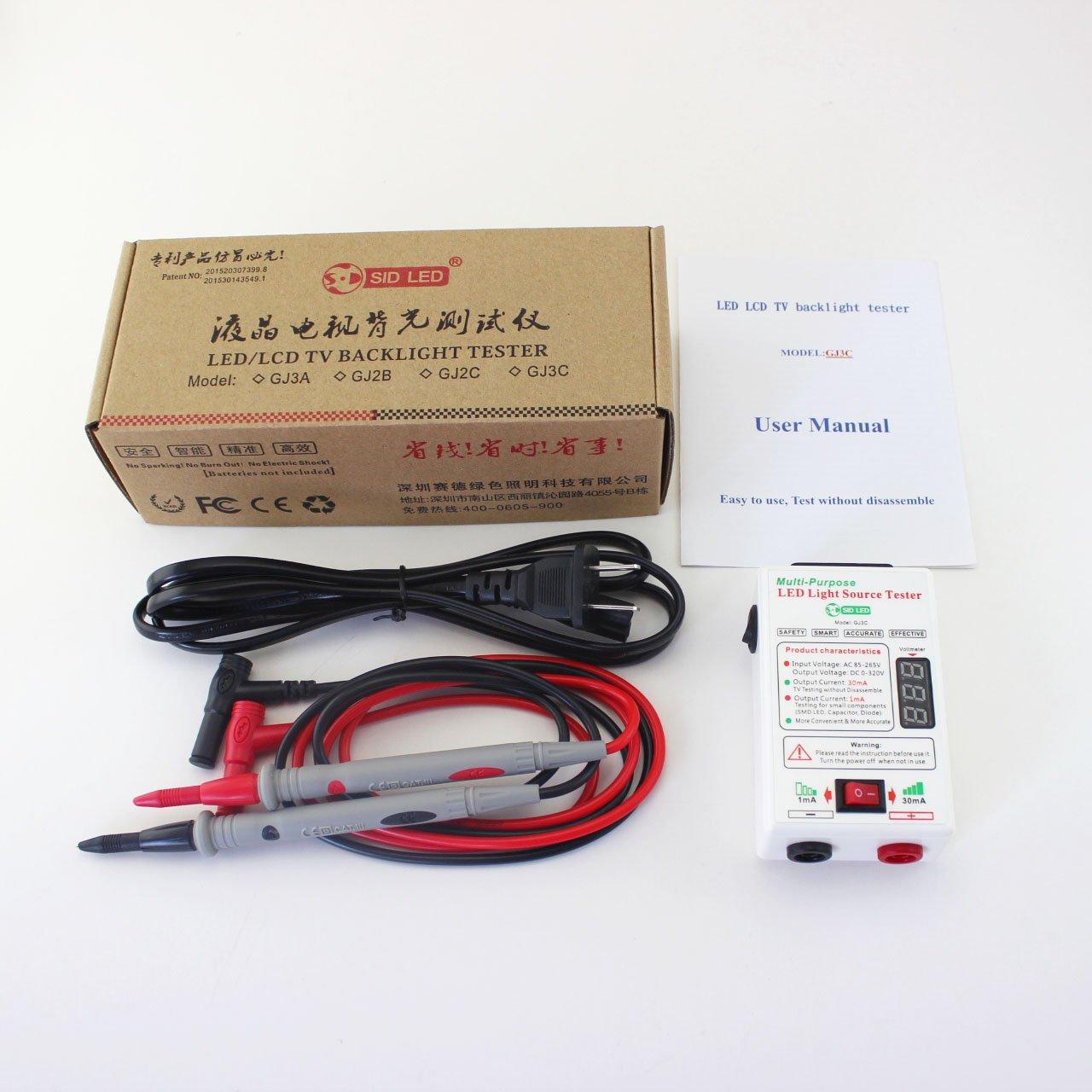 Probador de retroiluminación LED GJ3C YEKMLCO 0-320V