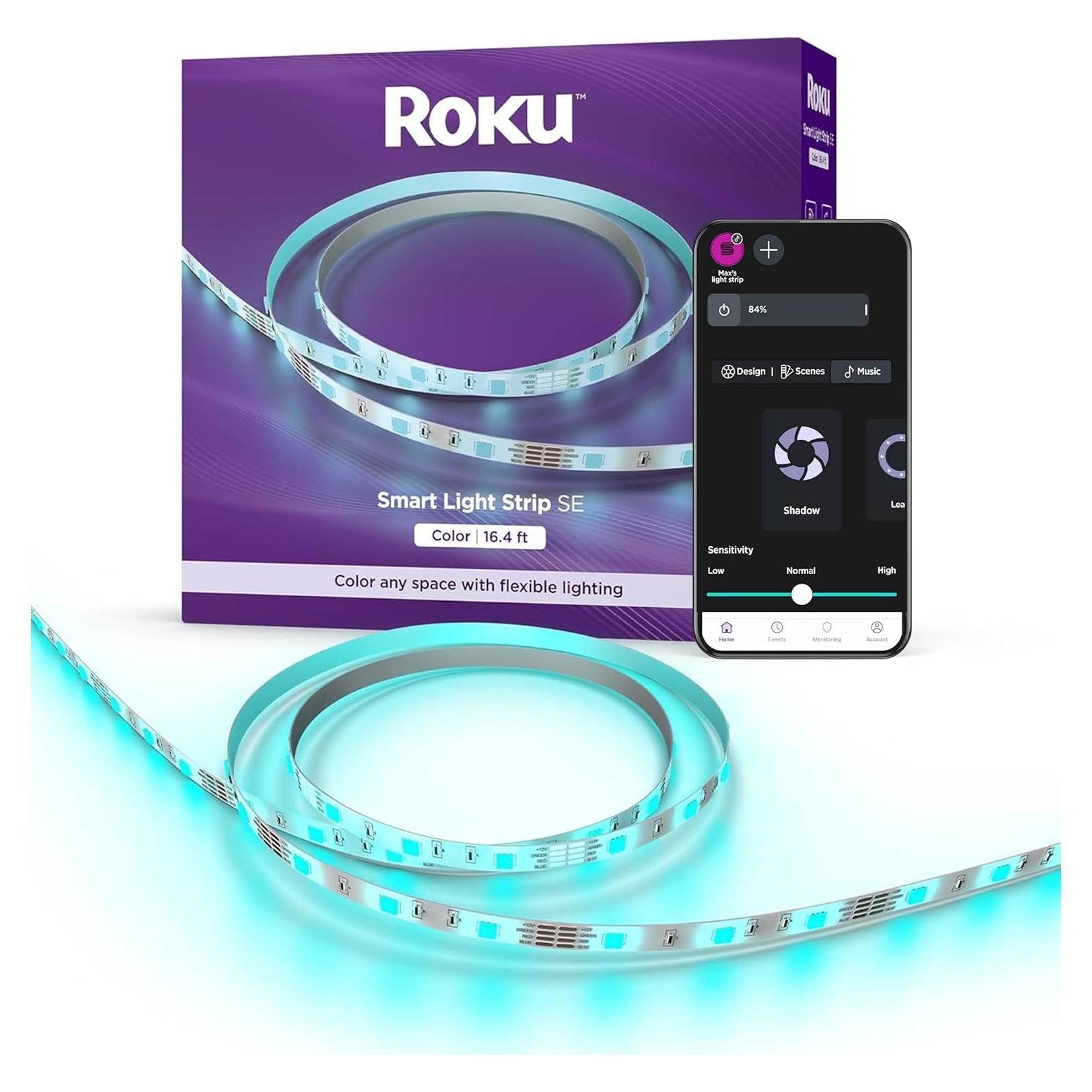 Tira de Luz LED Inteligente Roku 5m - Control WiFi y Voz