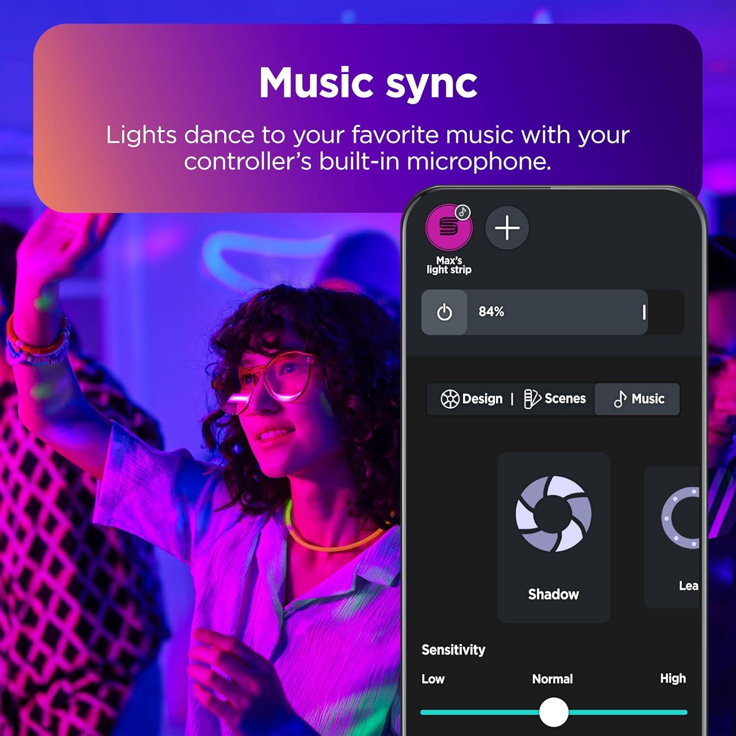 Tira de Luz LED Inteligente Roku 5m - Control WiFi y Voz