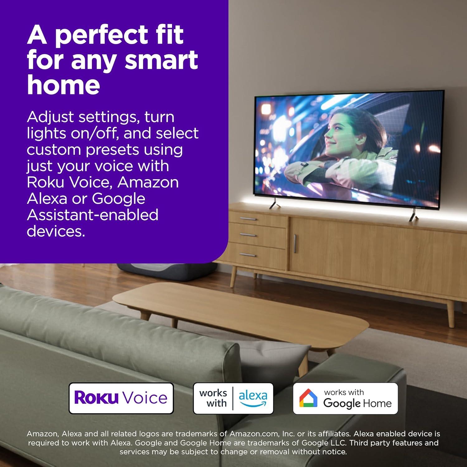 Tira de Luz LED Inteligente Roku 5m - Control WiFi y Voz