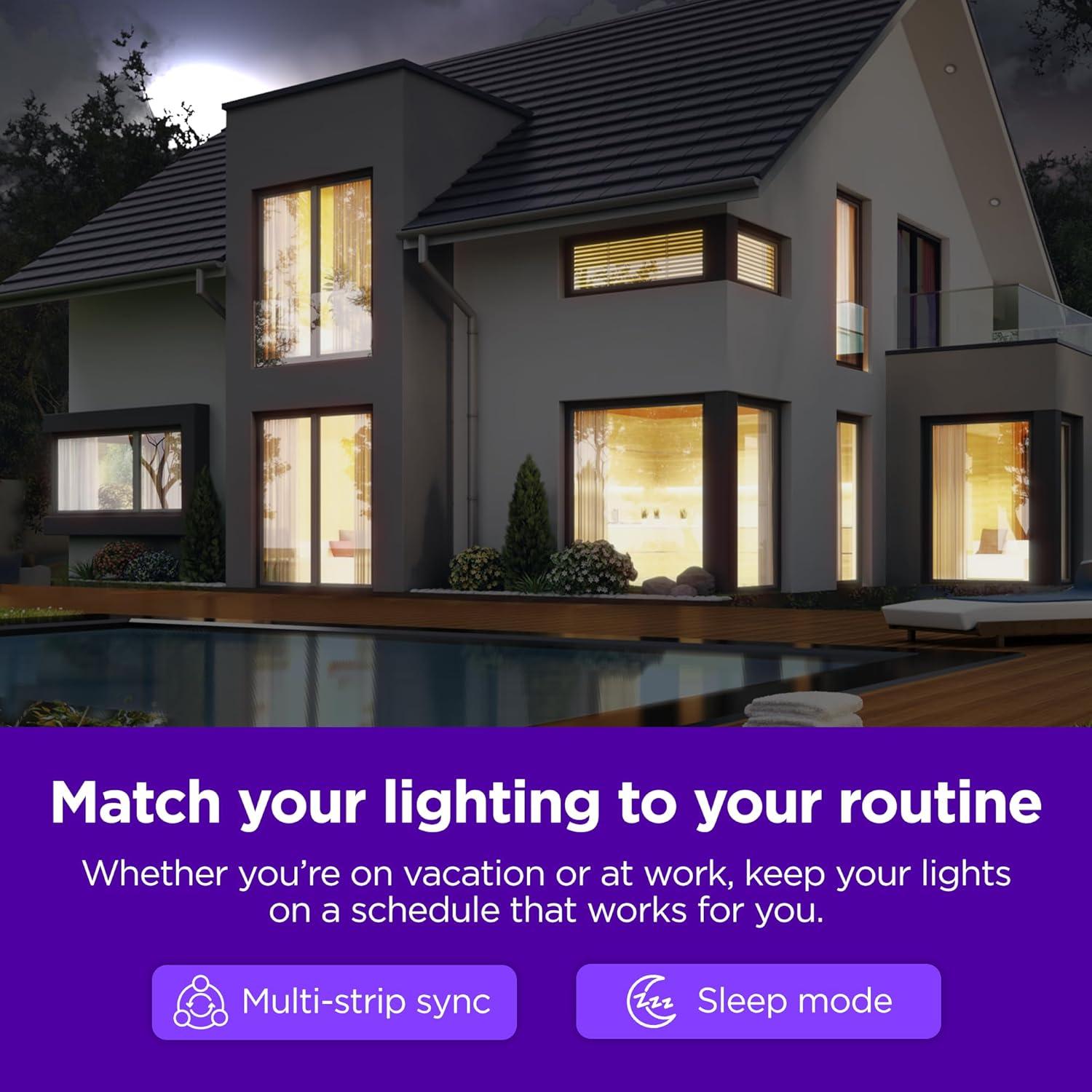 Tira de Luz LED Inteligente Roku 5m - Control WiFi y Voz