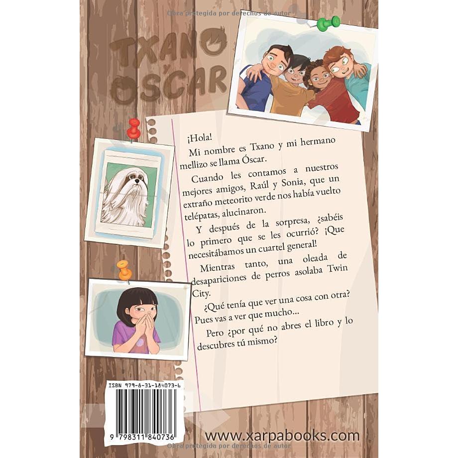Txano y Óscar 2 - Operación Sabueso: Libros de misterio para niños (7 - 12 años) (Las aventuras de Txano y Óscar) (Spanish Edition)
