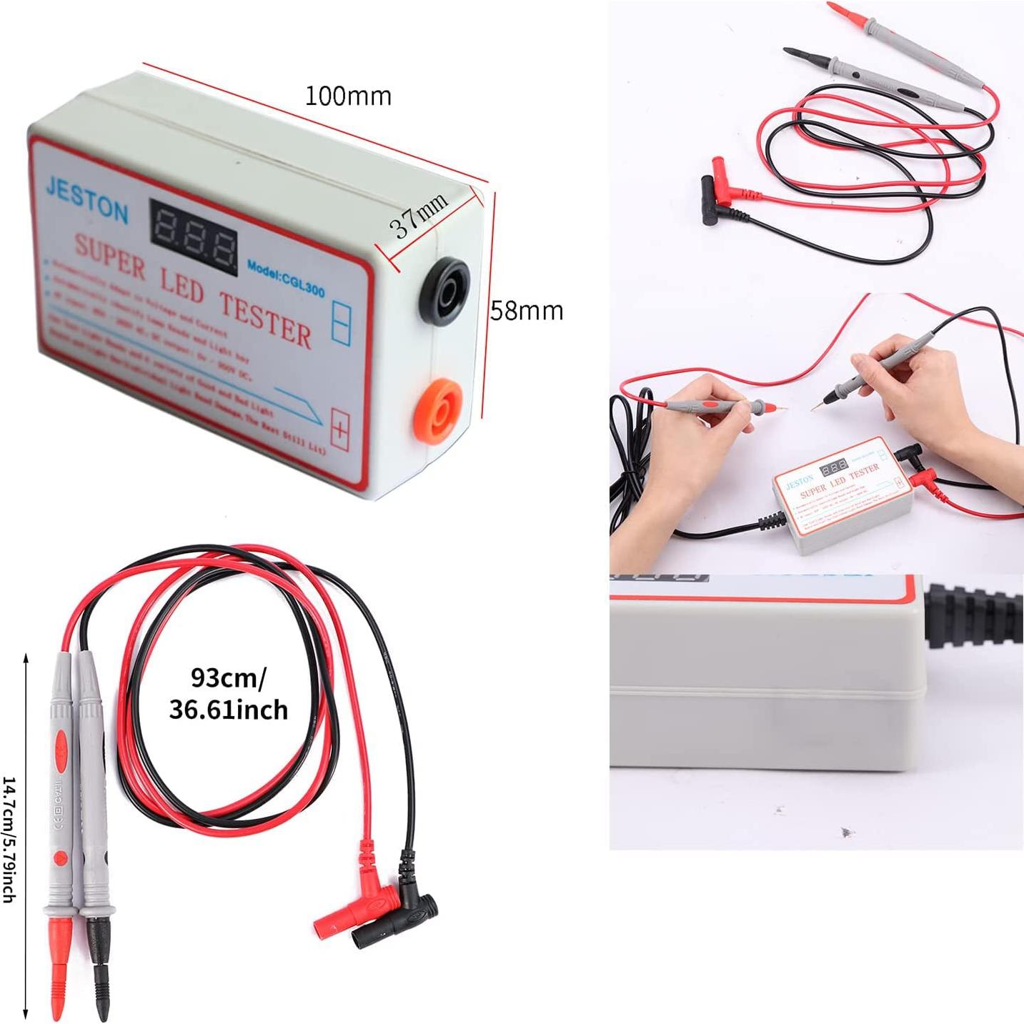 Probador de Luz LED CXOYLL 0-300V con Pantalla Digital
