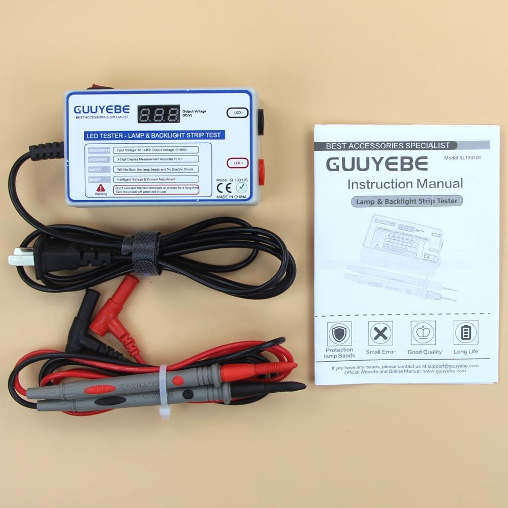 Probador LED GuuYebe para Retroiluminación de TV 0-300V