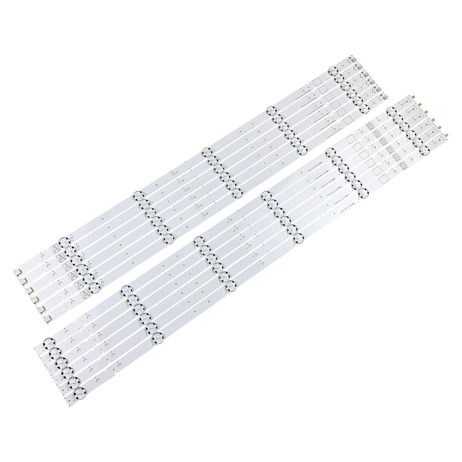 Set de Tiras de Retroiluminación LED PANMILED 12 Piezas 141.7 cm