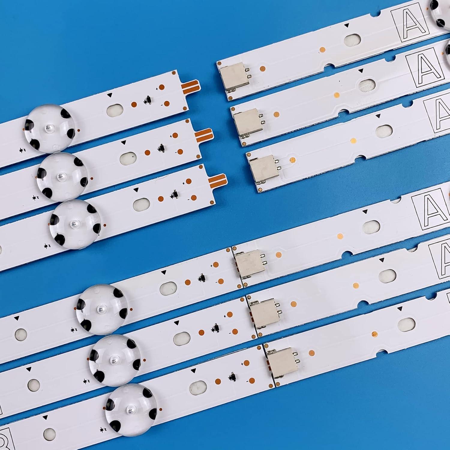 Set de Tiras de Retroiluminación LED PANMILED 12 Piezas 141.7 cm