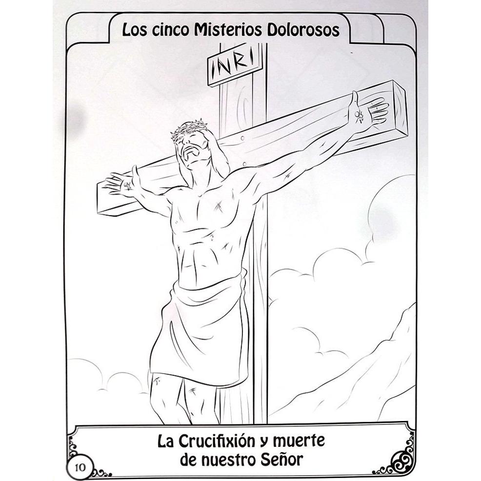 Los Misterios del Rosario(The Mysteries of The Rosary Coloring & Activity Book)(Spanish Edition) (Brother Francis)