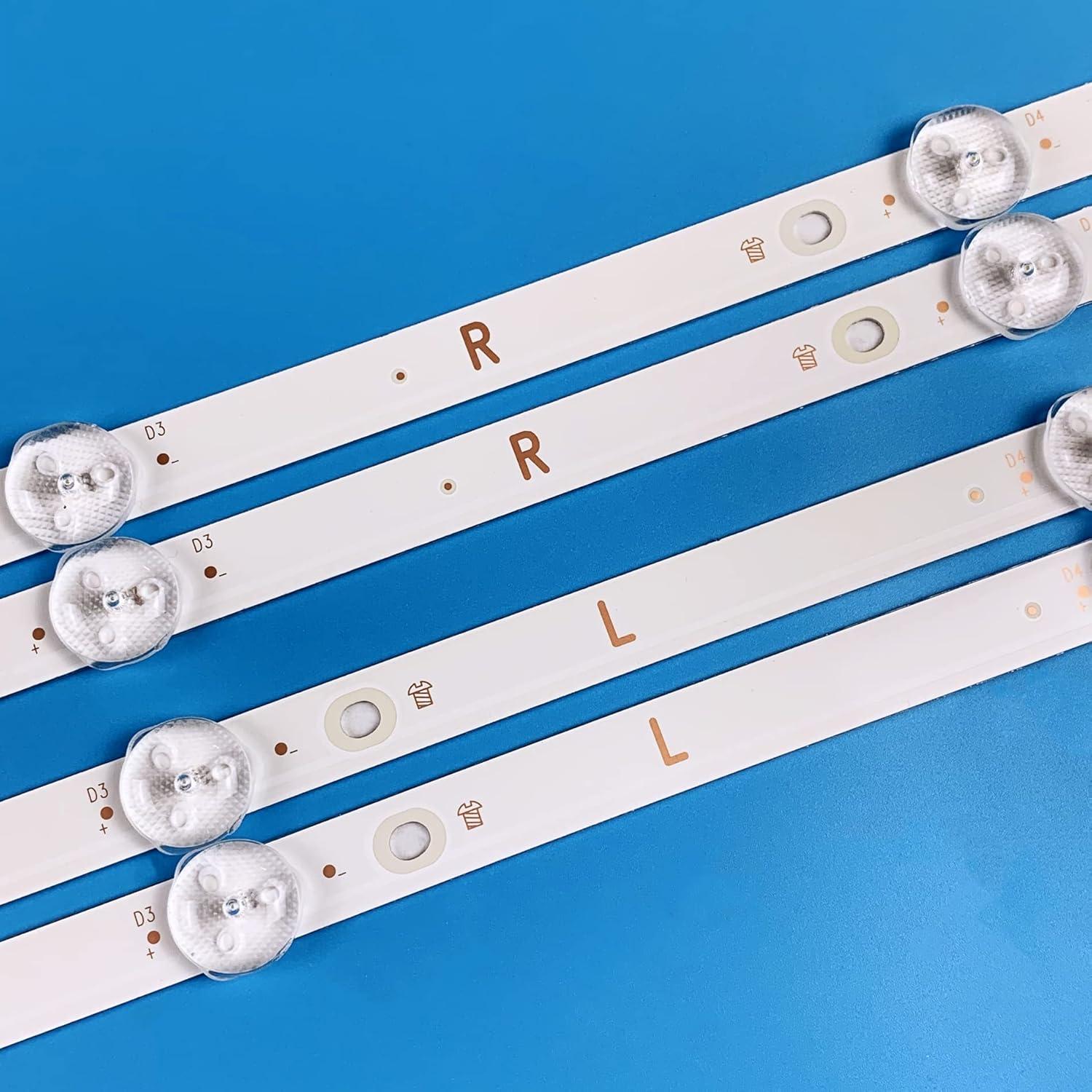 Set 12 Tiras Retroiluminación LED PANMILED LB65065 para TV 130.67 cm