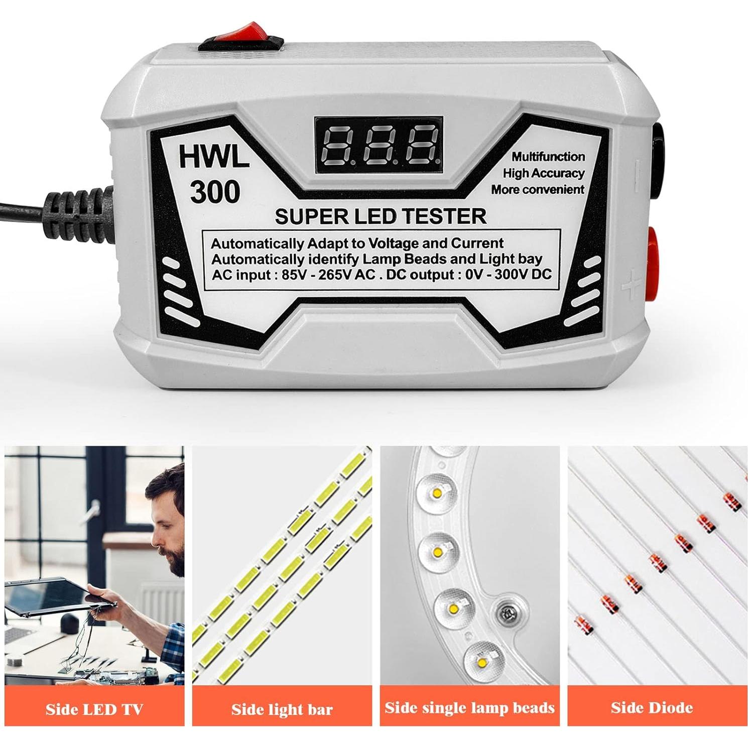 Probador de Retroiluminación LED Hilitand 85-265V Pantalla Digital