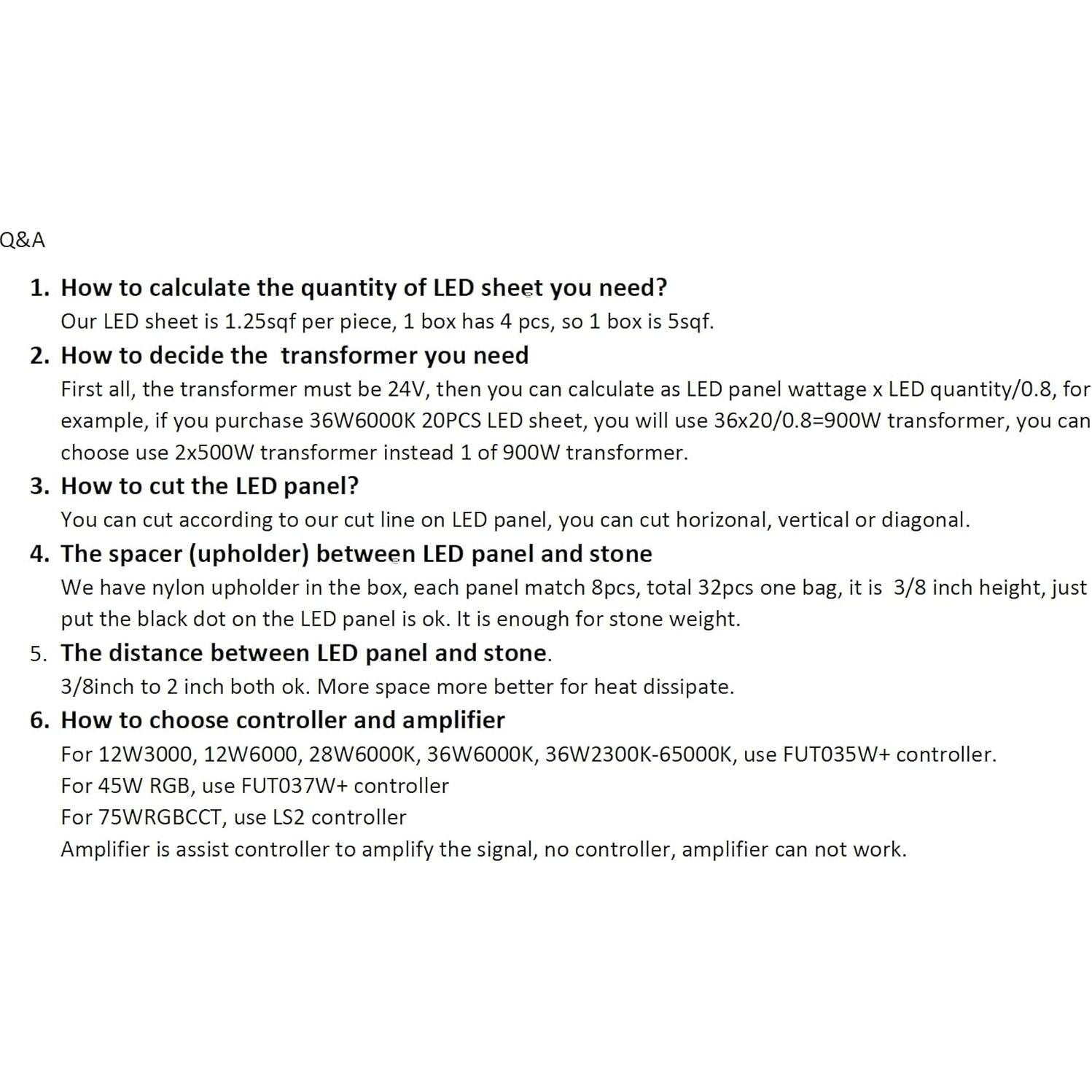 Hoja LED Flexible 36W 6000K 48.3x24.1cm - Retroiluminación