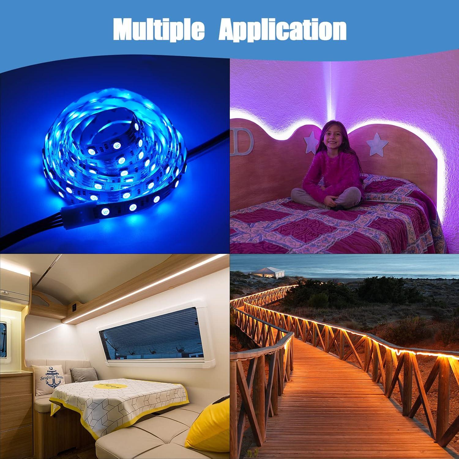 Cable de extensión LED RGB 4 pines Rifachua 5m 22 AWG