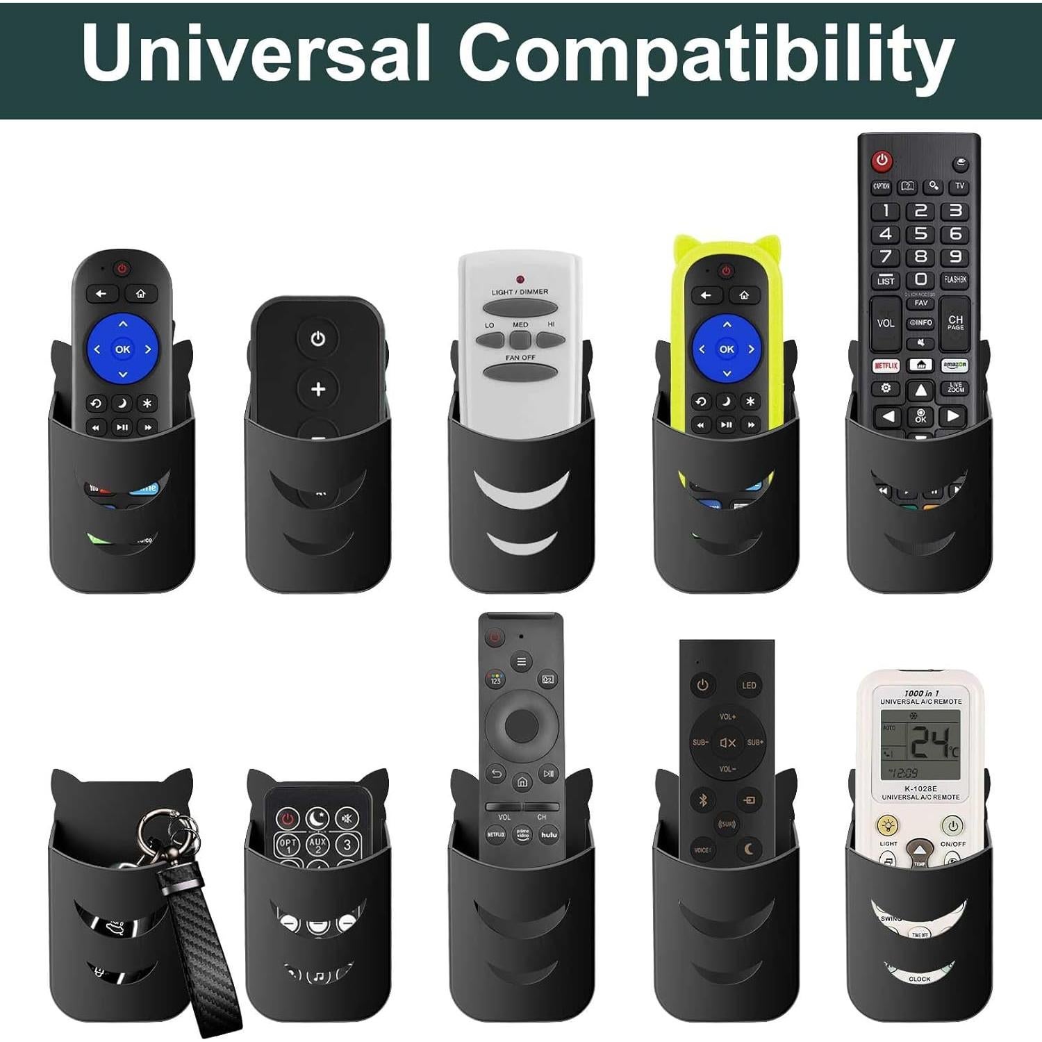 Paquete de 2 Soportes Universales para Control Remoto Yimaut