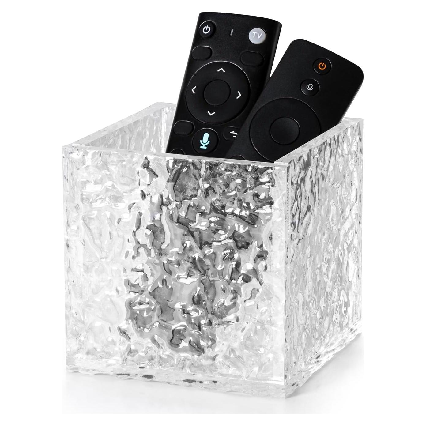 Soporte Organizador de Control Remoto AIYIZE Acrílico 10x10x10cm