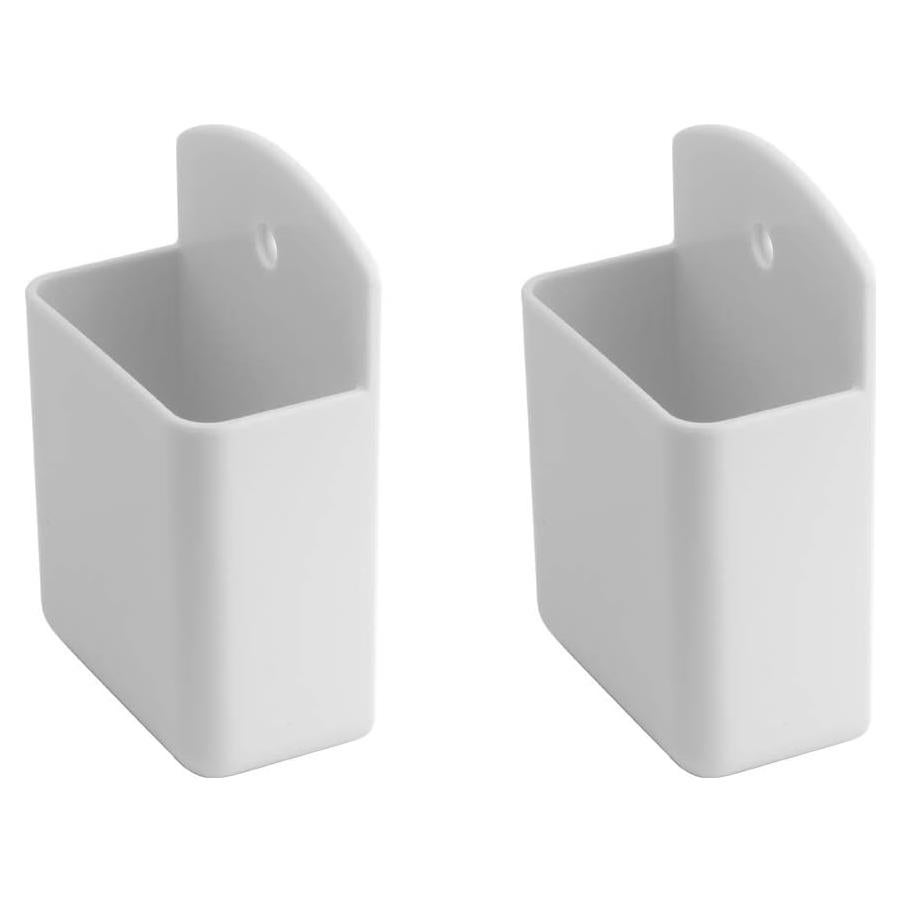Soporte de Control Remoto de Pared RFORPLY Blanco 2 Piezas