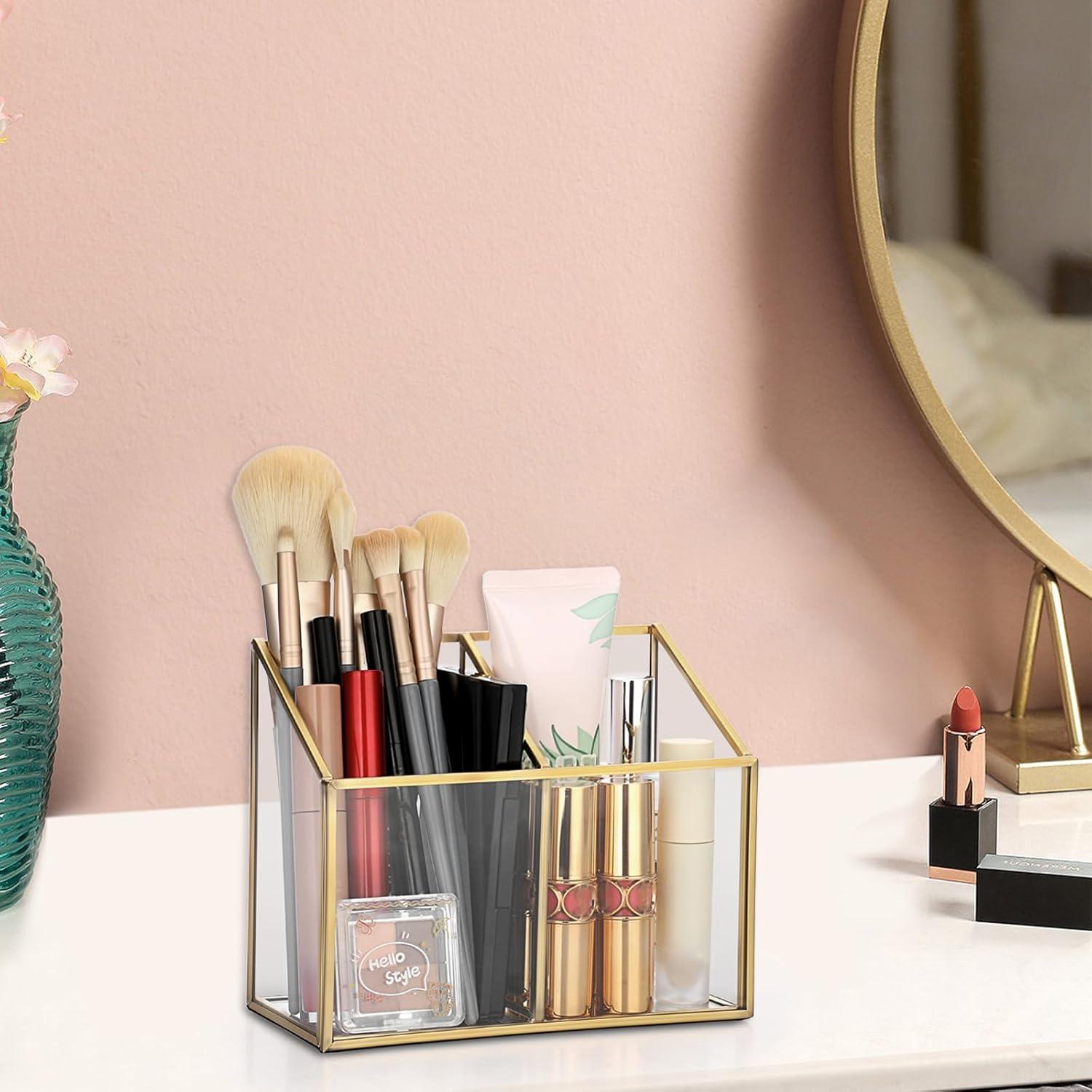 Soporte de Control Remoto de Vidrio Sumnacon 2 Compartimentos