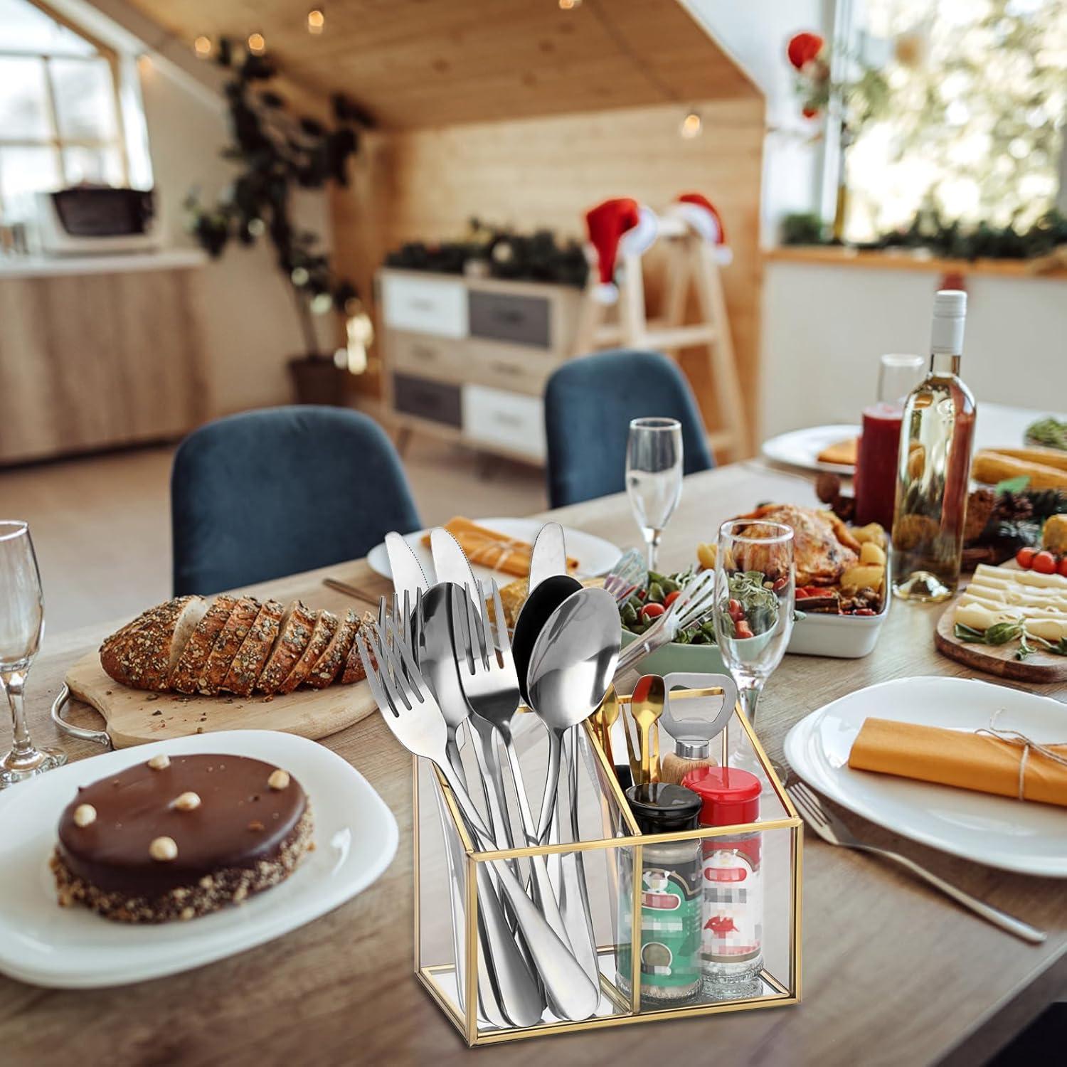 Soporte de Control Remoto de Vidrio Sumnacon 2 Compartimentos