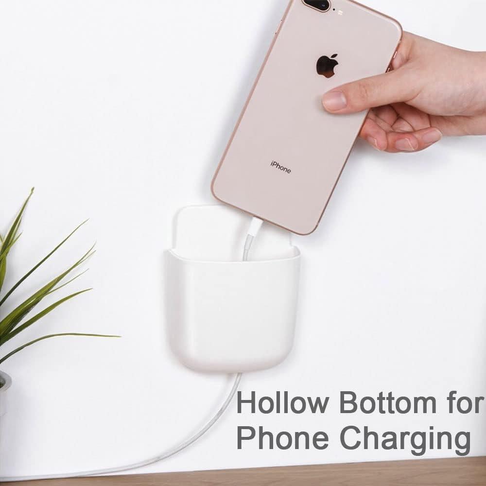 5 Soportes Adhesivos para Control Remoto Hikinlichi Blanco