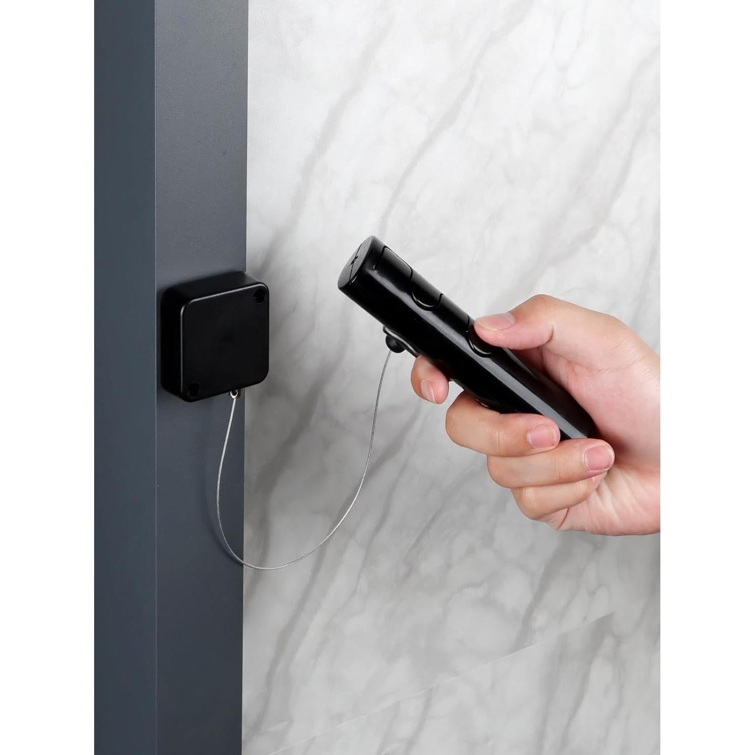 Cable Retráctil de Seguridad EKZ 1.98m para Control Remoto - 2 Pcs