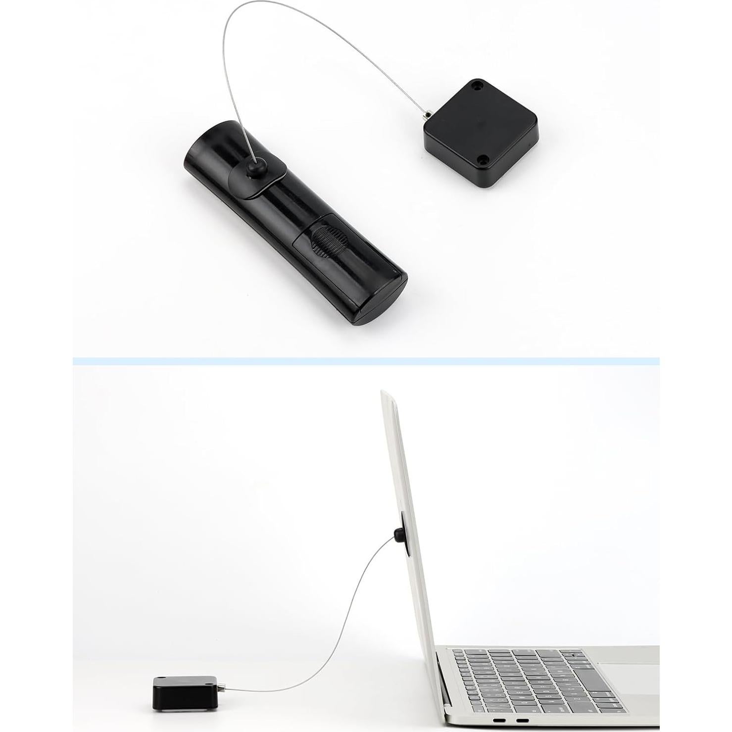 Cable Retráctil de Seguridad EKZ 1.98m para Control Remoto - 2 Pcs