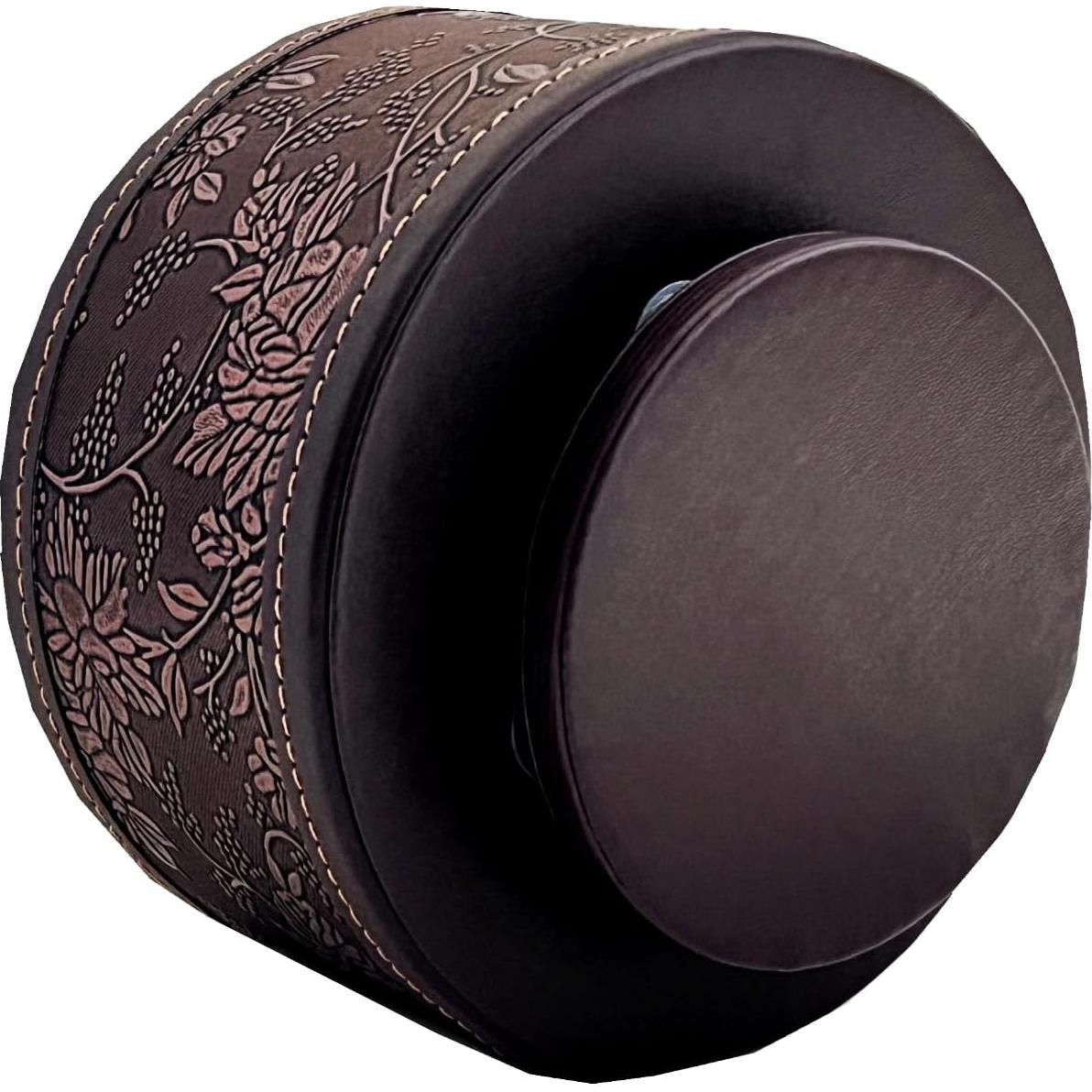 Soporte Redondo de Control Remoto Arniche 360° Cuero Sintético