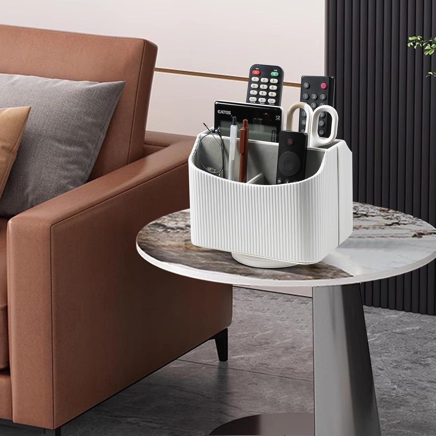 Soporte de Control Remoto Giratorio 360° NICLNGSH Blanco