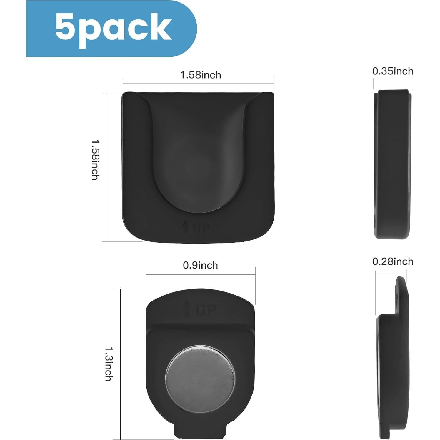 Soporte Magnético para Control Remoto MAWFOZIN - 5 Unidades