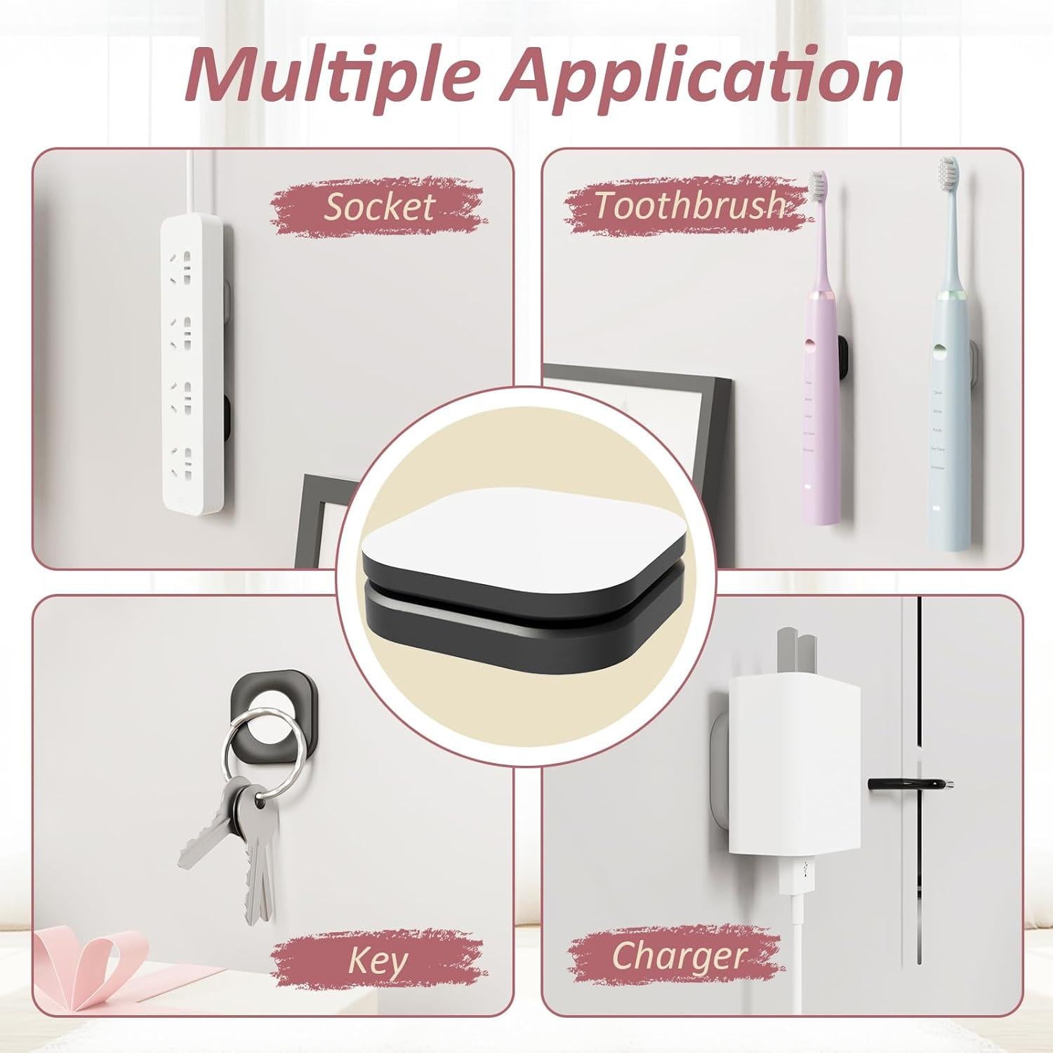 Soporte Magnético para Control Remoto Vaszu - 6 Piezas Silicona