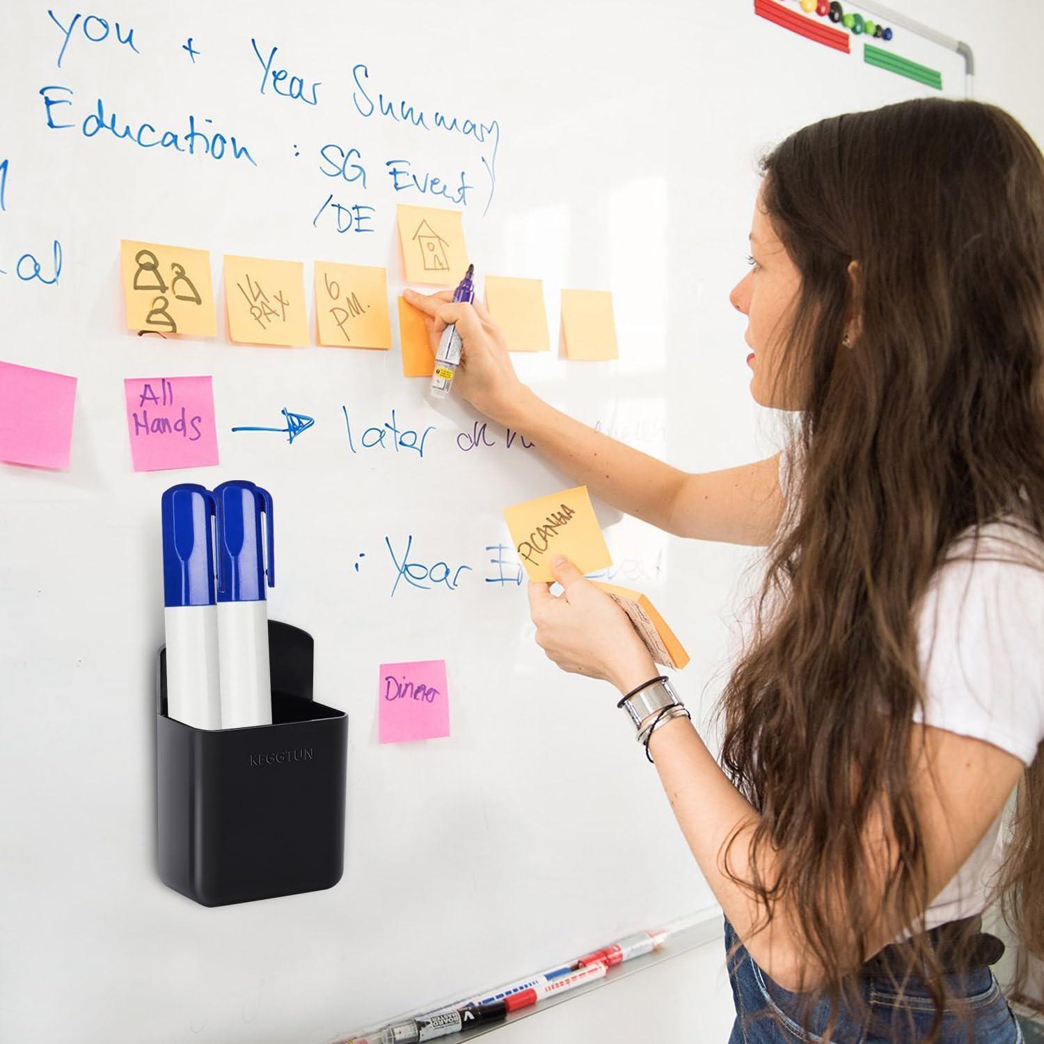 Soporte de Control Remoto Montaje en Pared TKGKHK 8PCS Negro