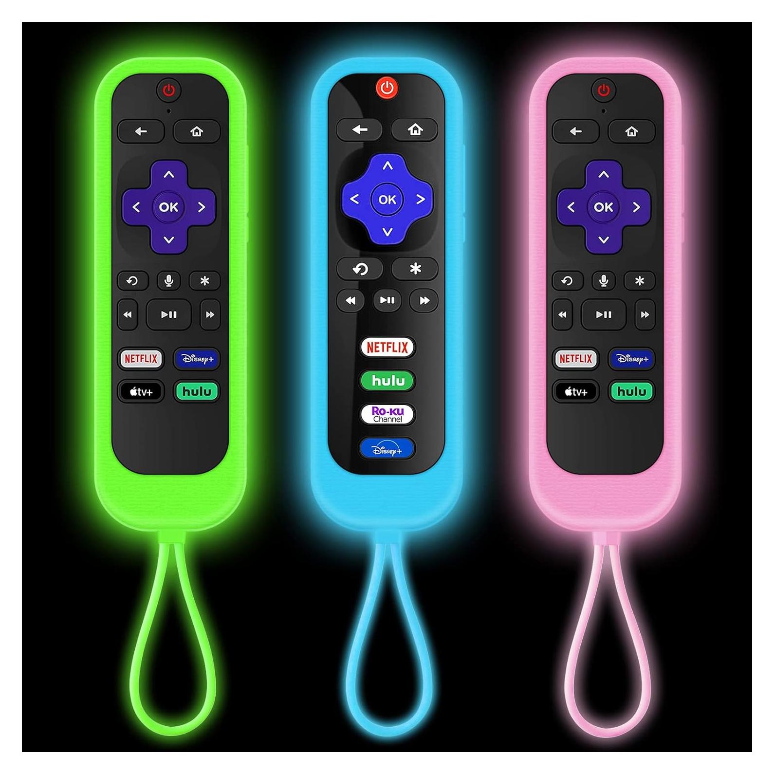 Funda de Control Remoto Climberer 3 Pack - Brilla en la Oscuridad