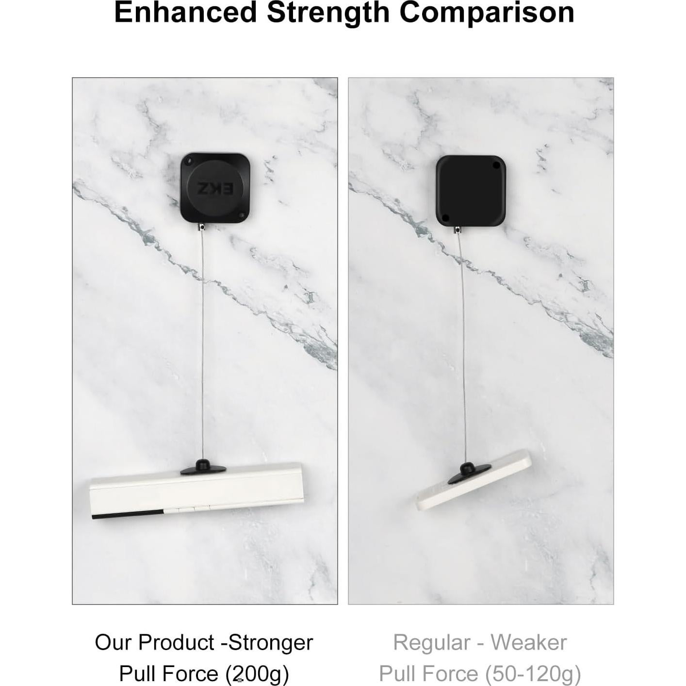 Candado Retráctil de Tether EKZ 2.3m para Control Remoto - 2 Pcs