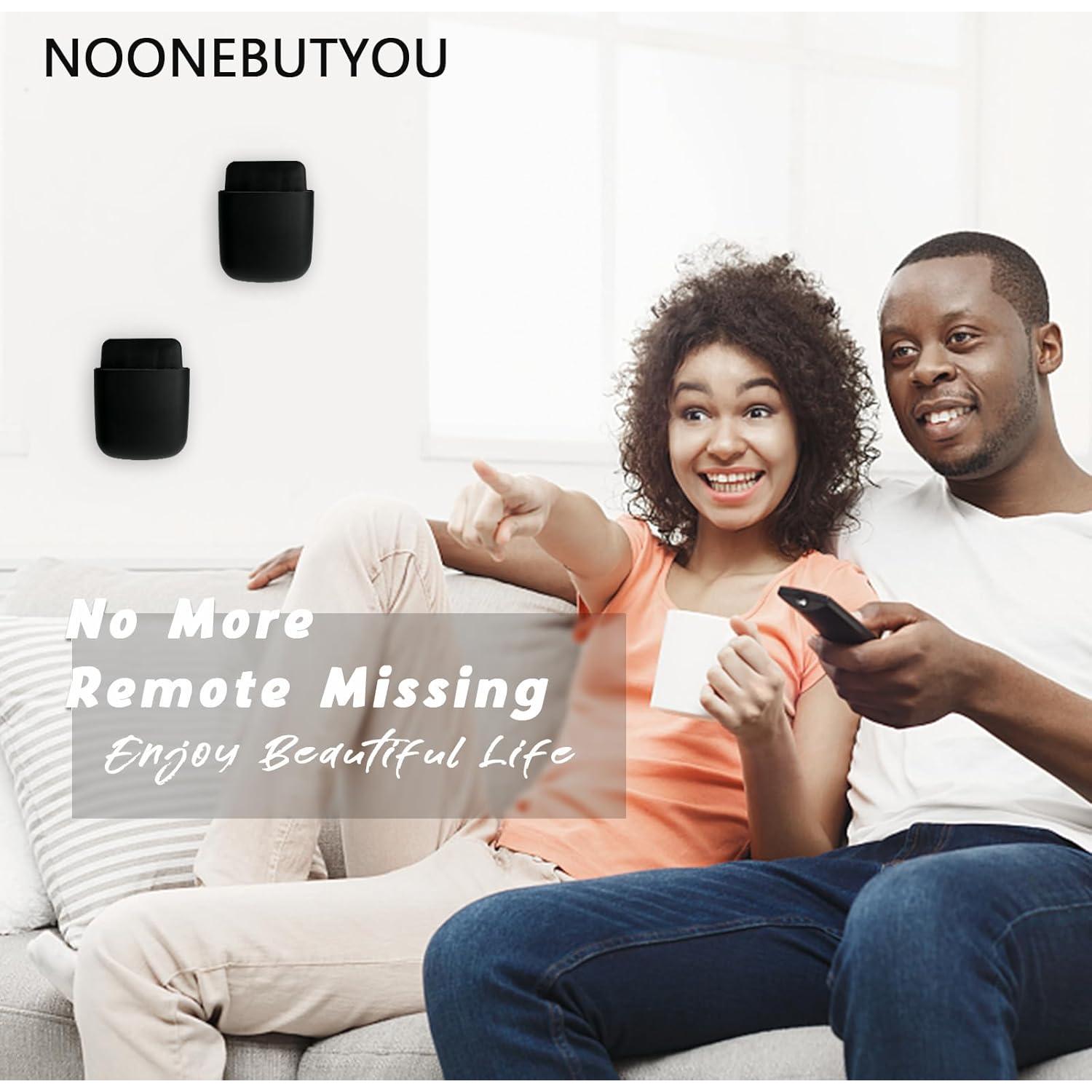 Soporte Organizador de Control Remoto 3 Piezas Wawayang Negro