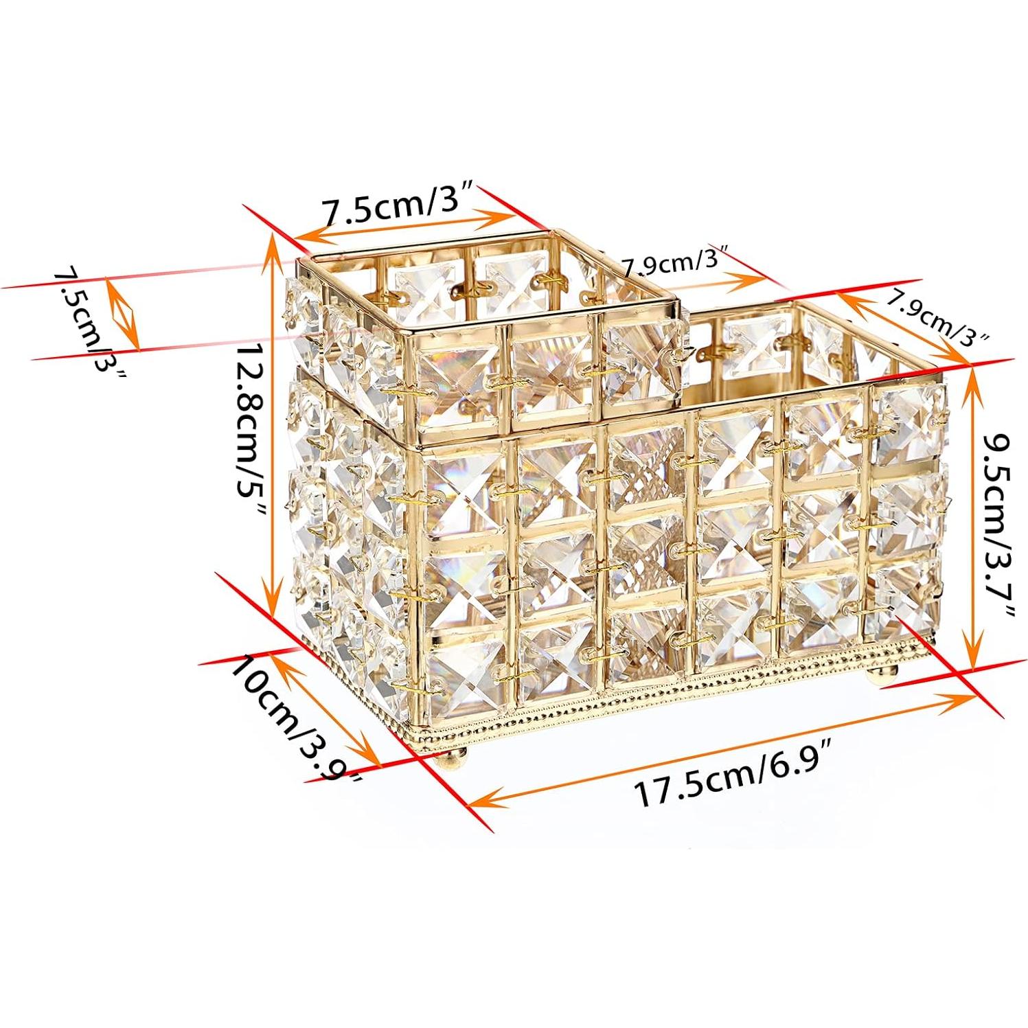 Soporte de Control Remoto BTSKY de Cristal Oro 2 Ranuras