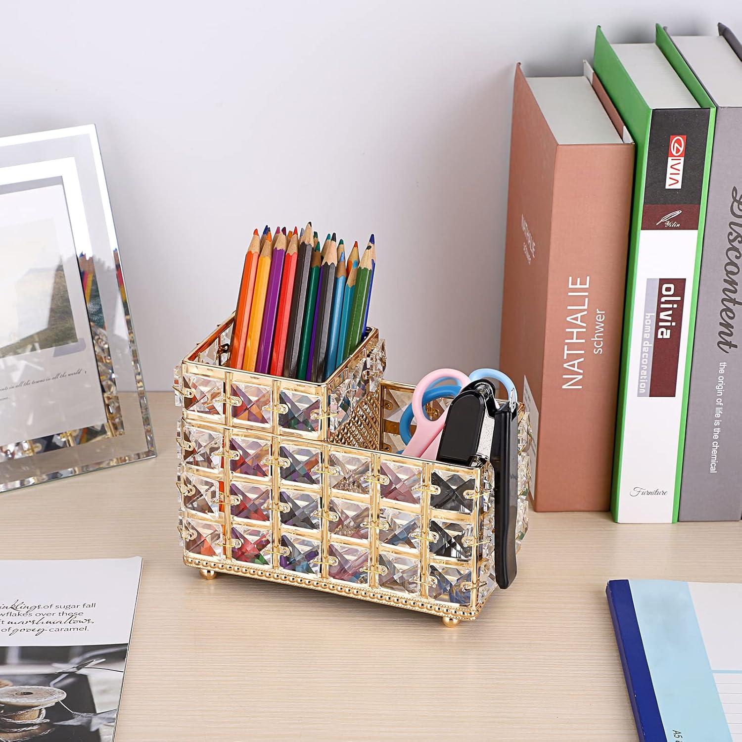 Soporte de Control Remoto BTSKY de Cristal Oro 2 Ranuras