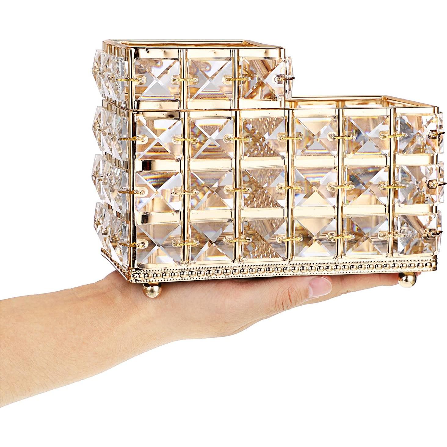 Soporte de Control Remoto BTSKY de Cristal Oro 2 Ranuras