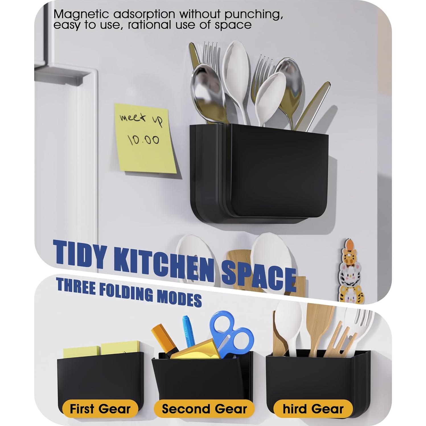 Soporte Plegable para Control Remoto Nearockle 2 Piezas Negro