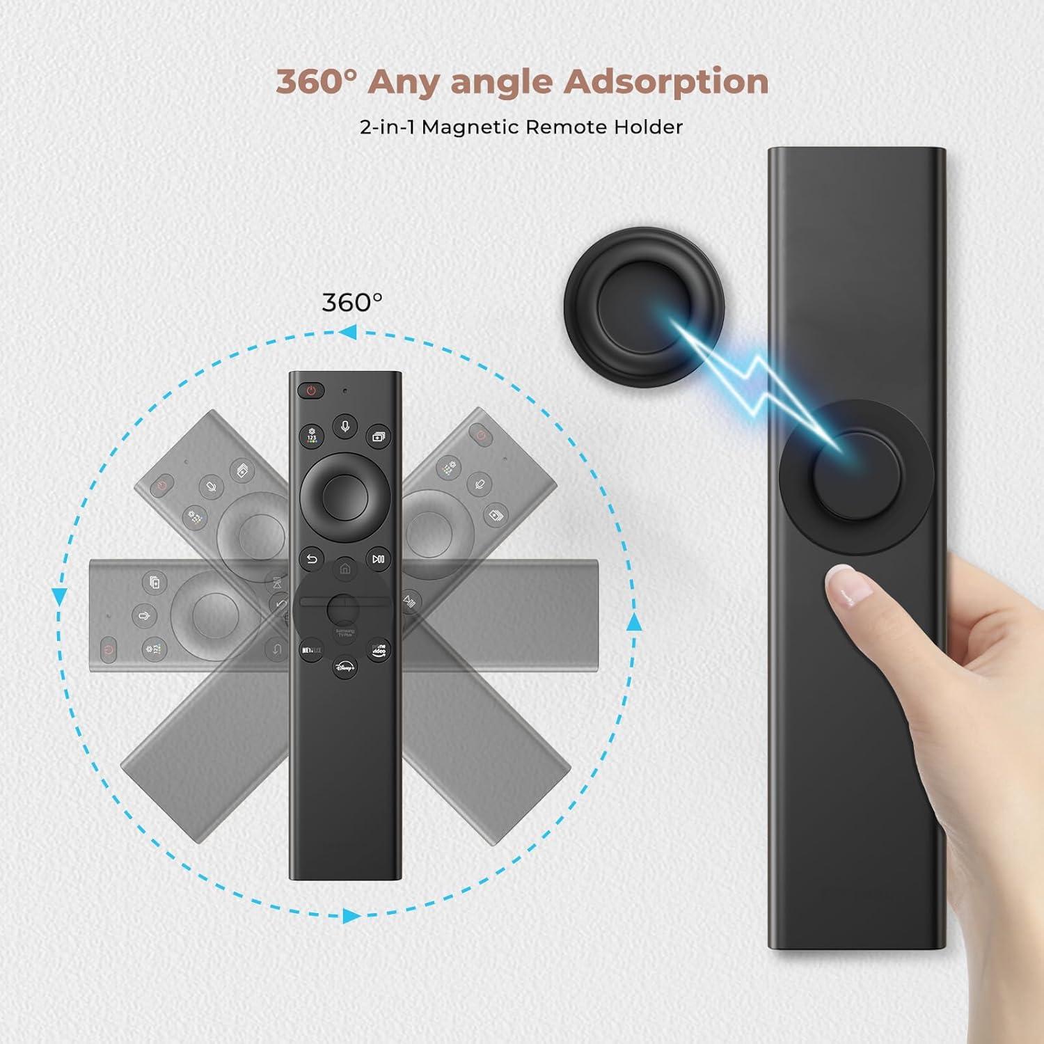 Soporte Magnético para Control Remoto UMUST 4 Piezas Negro