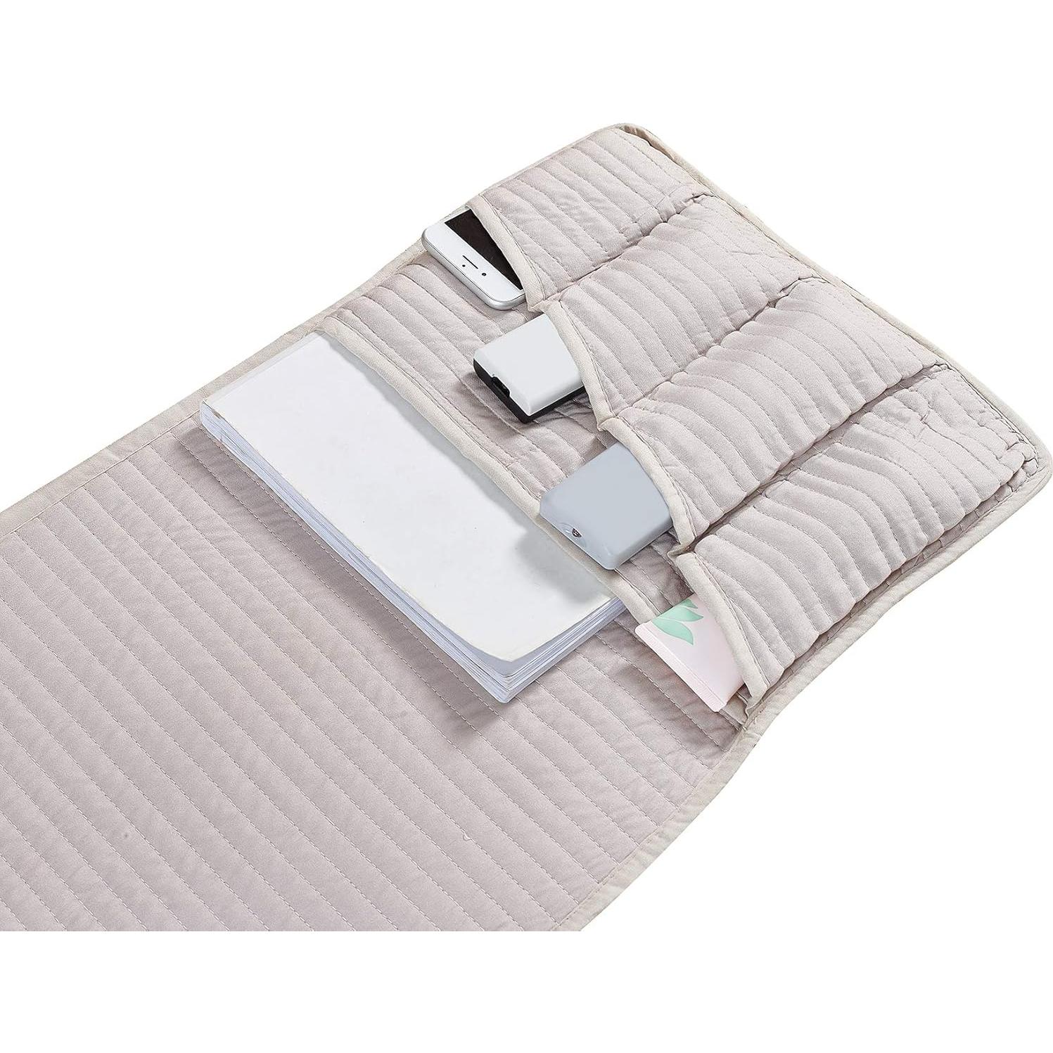 Organizador de Reposabrazos Brilliant Sunshine Beige 5 Bolsillos