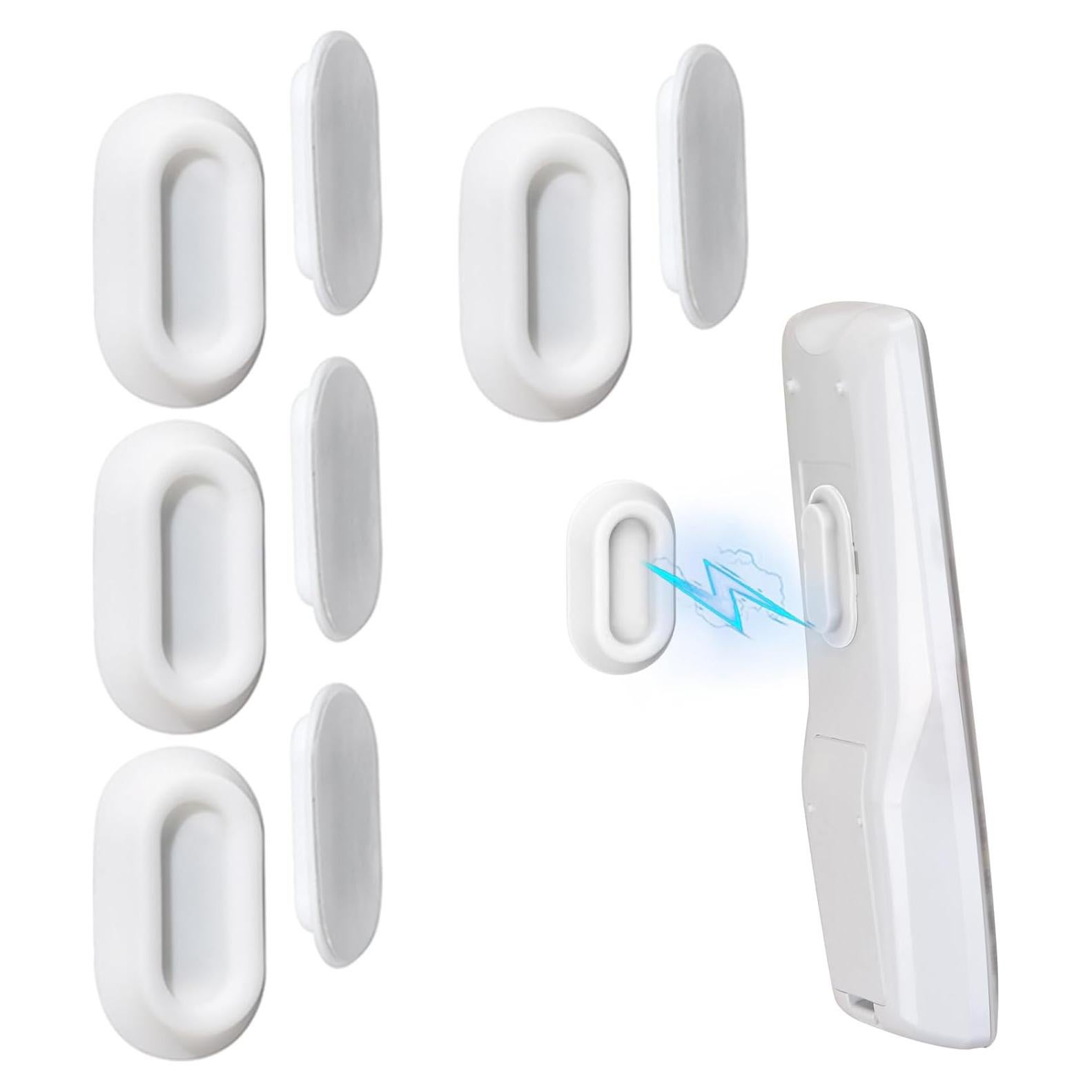 Soporte Magnético para Control Remoto TSJLIKI - 4 Piezas Blanco