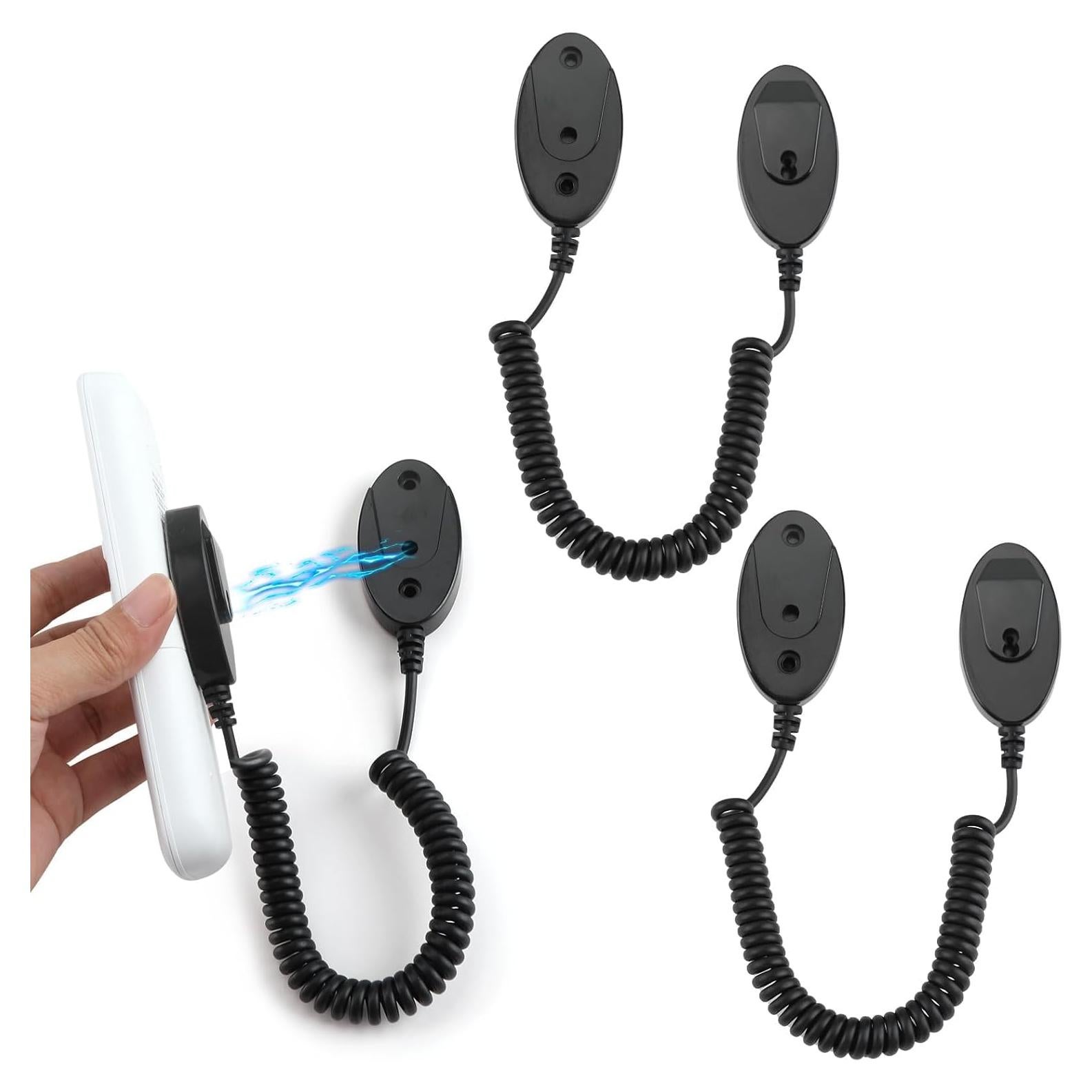 Soporte Magnético para Control Remoto YENOVO - 2 Unidades Negro