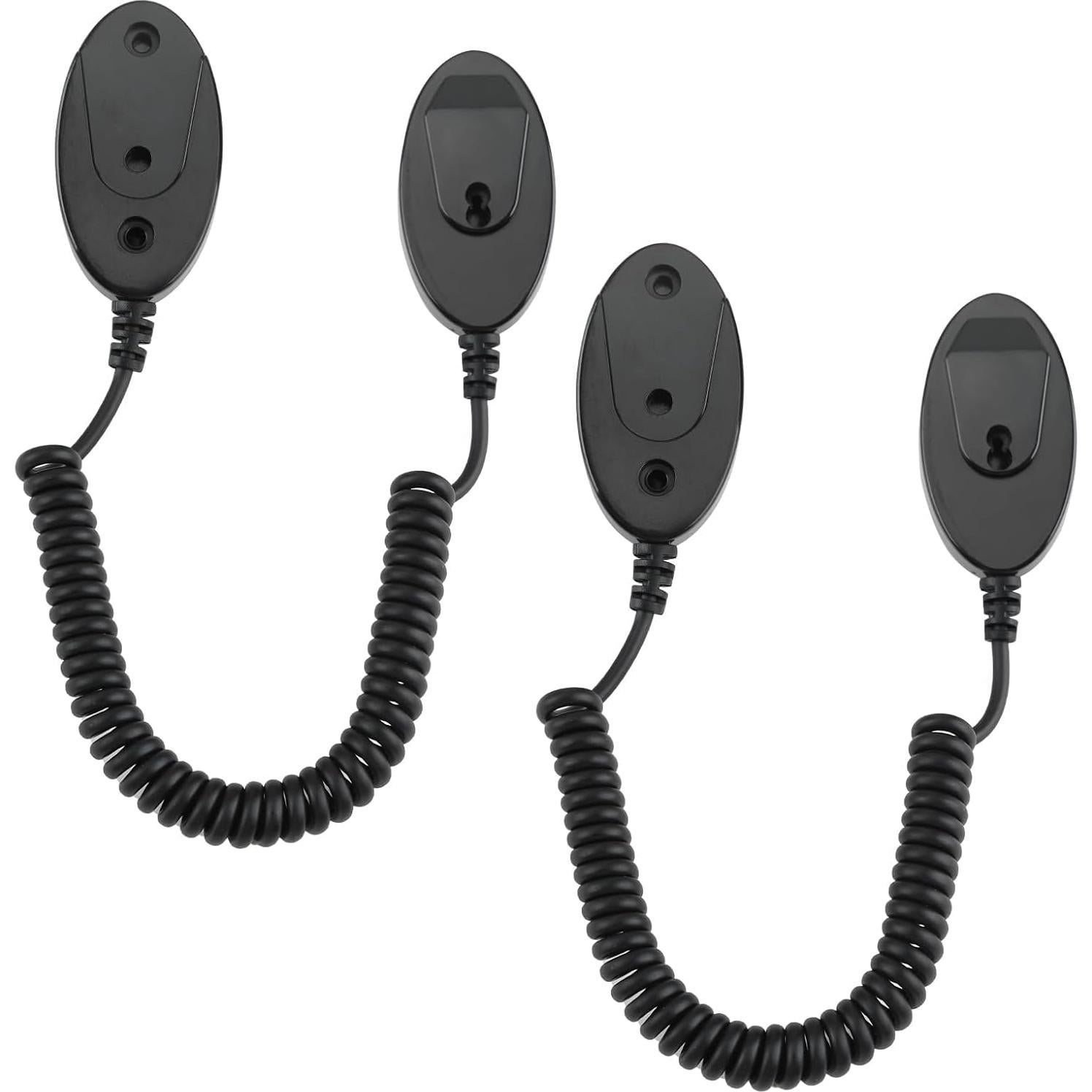 Soporte Magnético para Control Remoto YENOVO - 2 Unidades Negro