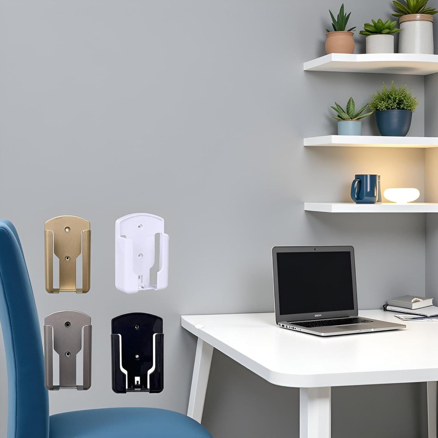 Soporte Organizador de Control Remoto Jinshining Blanco