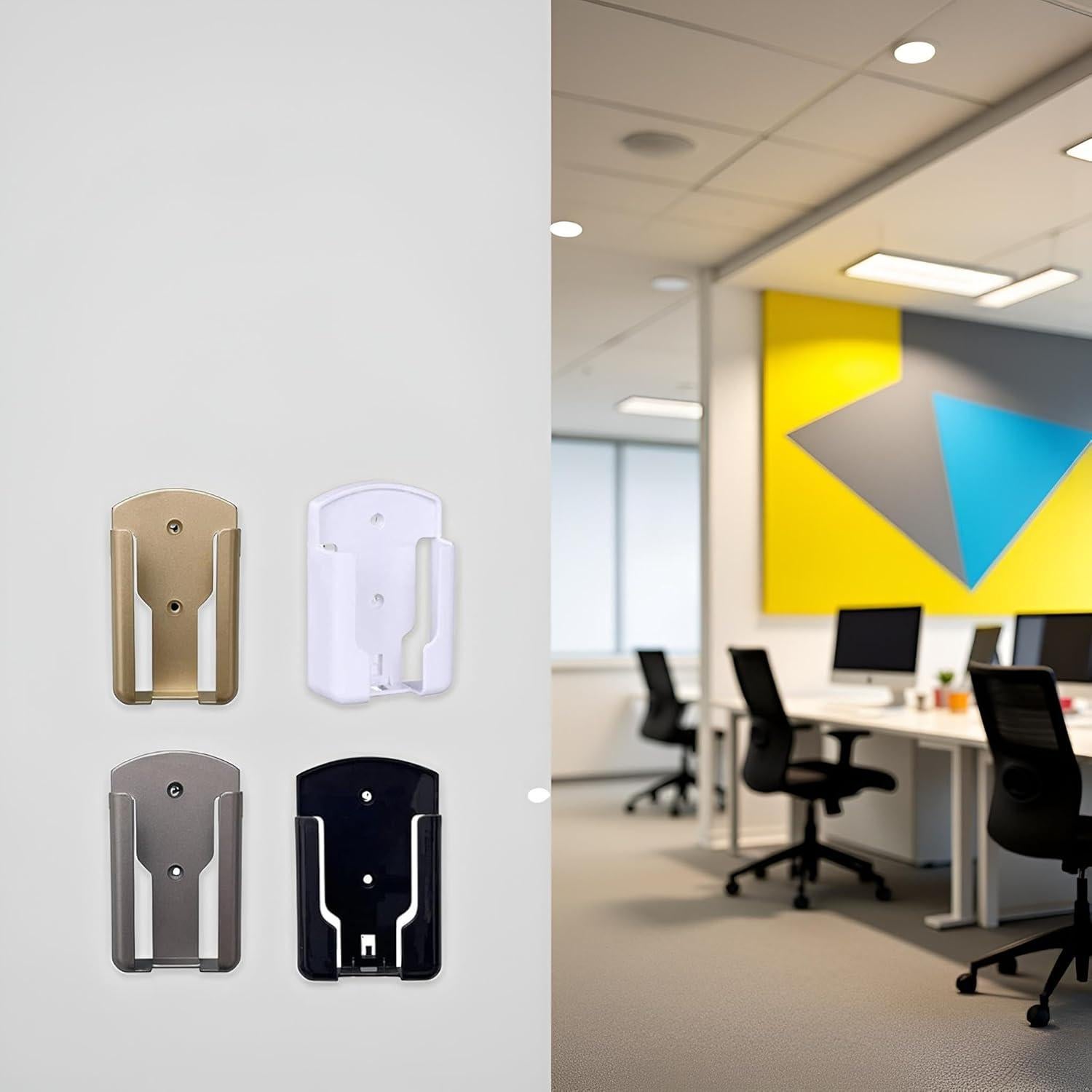 Soporte Organizador de Control Remoto Jinshining Blanco